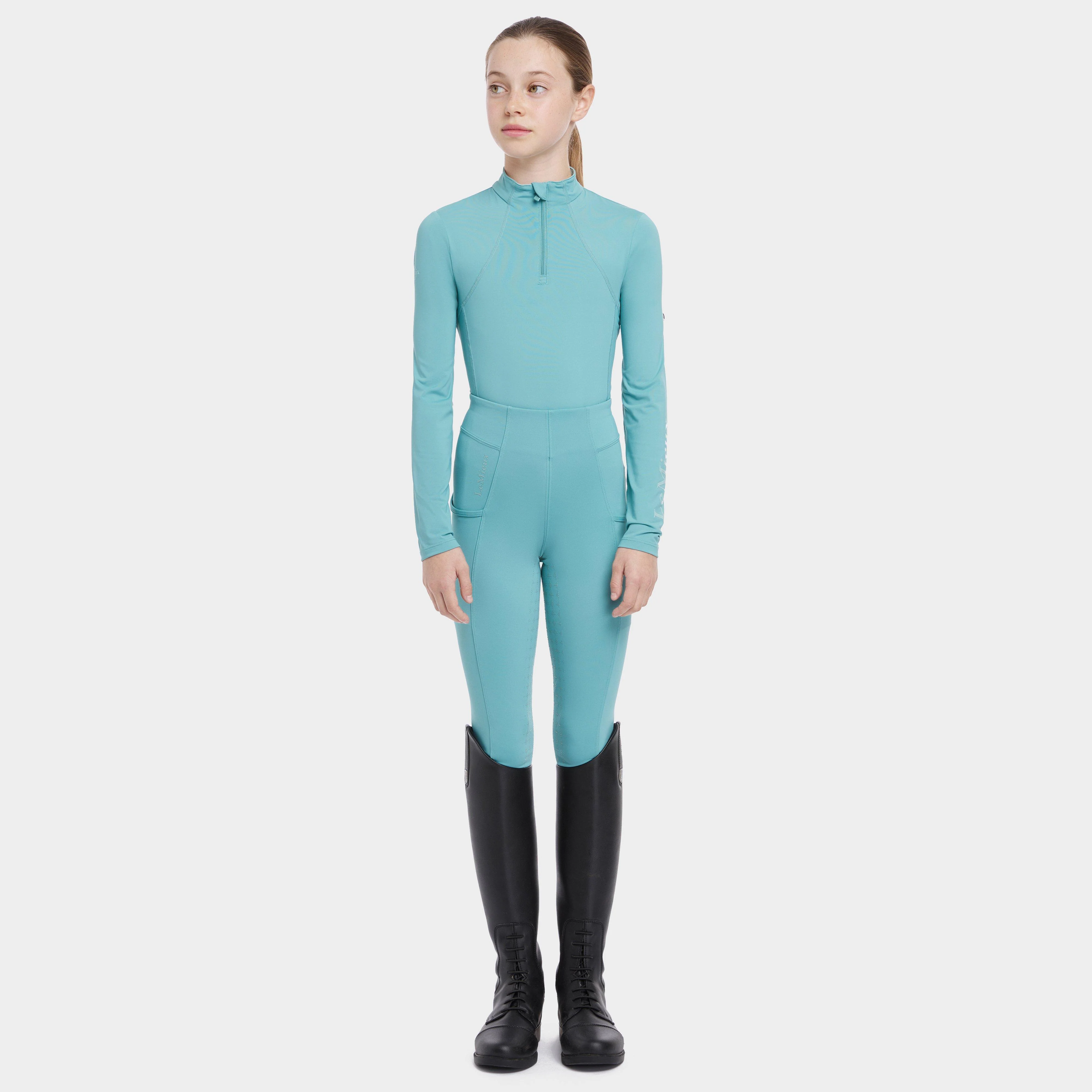 Young Rider Base Layer Lagoon - Image 4