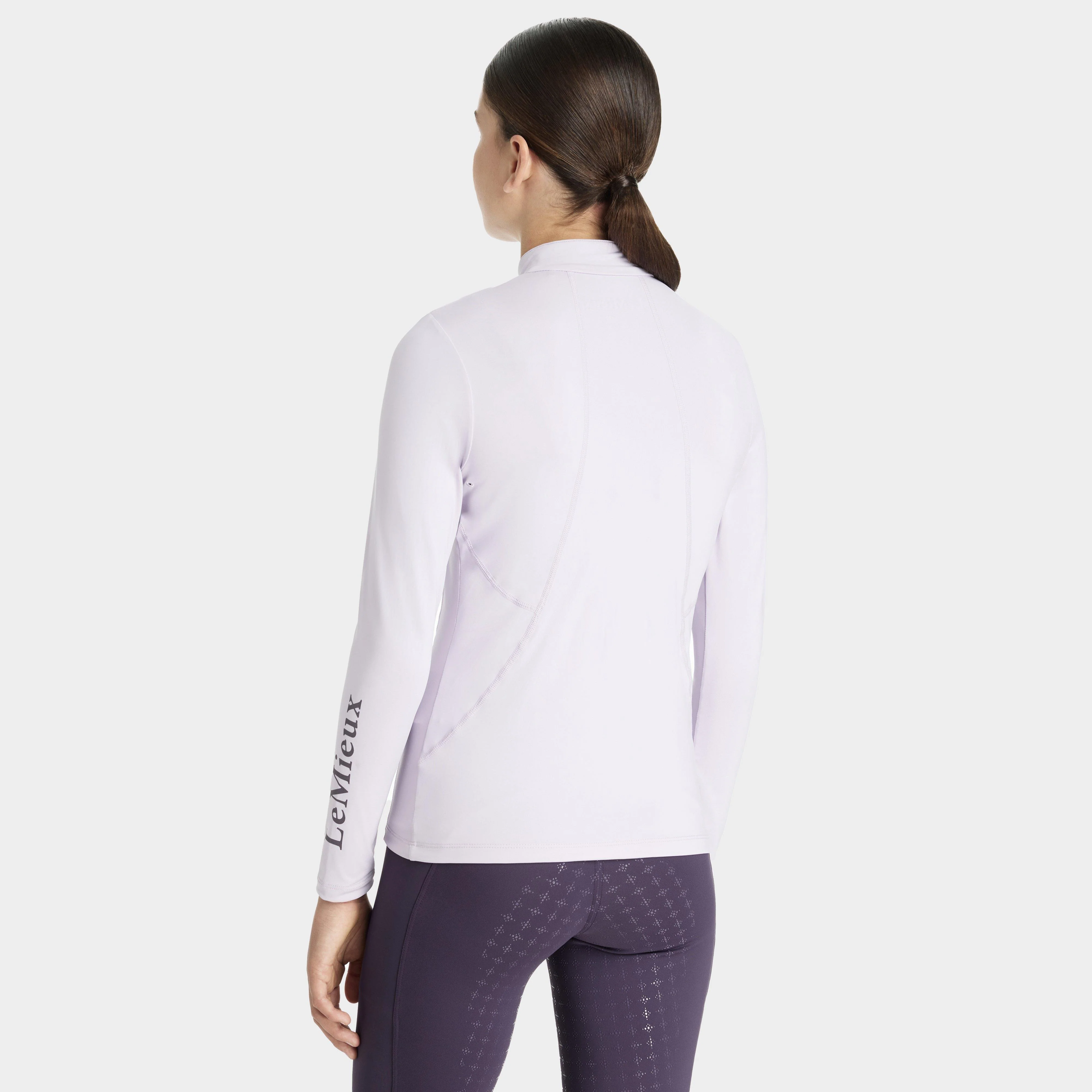 Young Rider Base Layer Lilac - Image 2