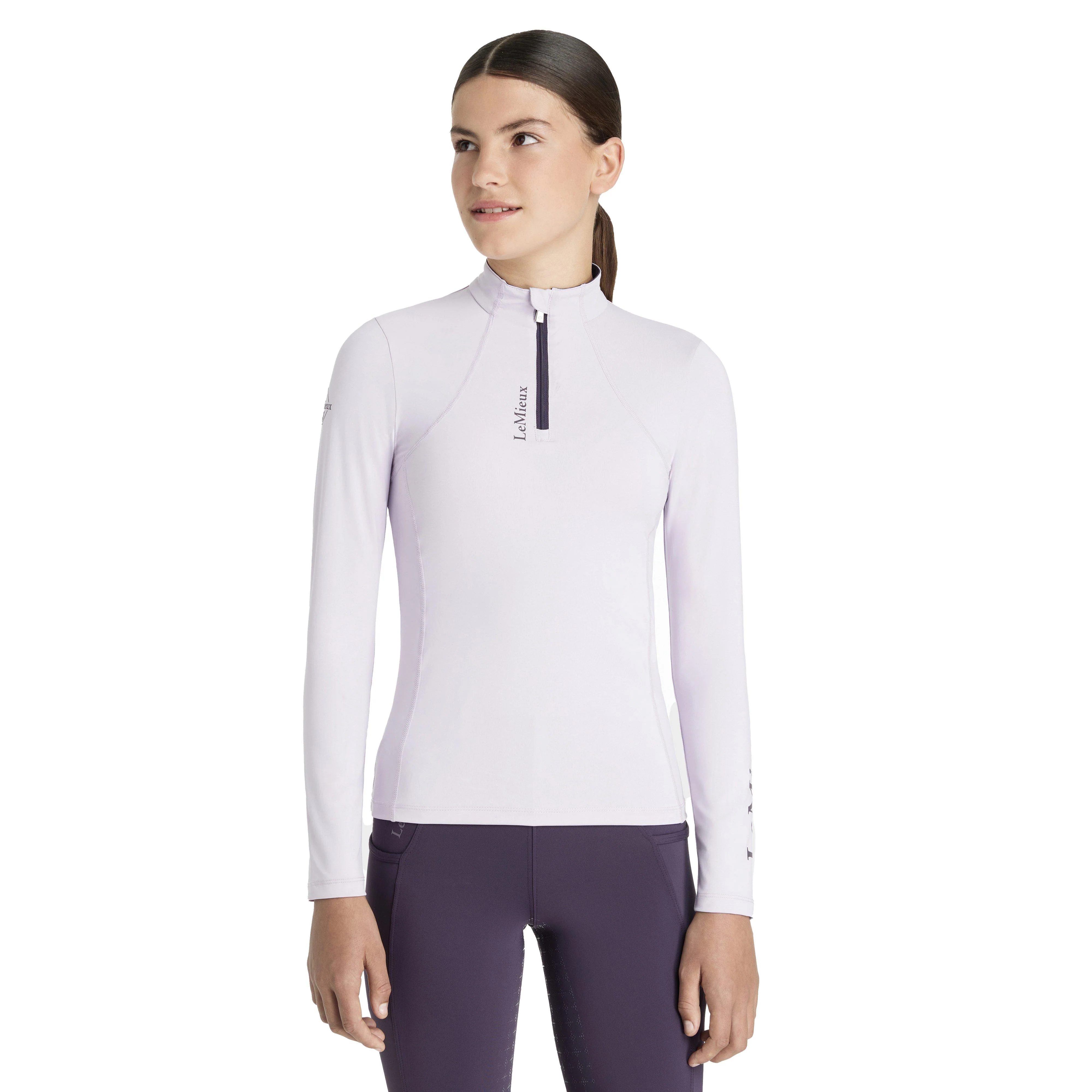 Young Rider Base Layer Lilac - Image 5