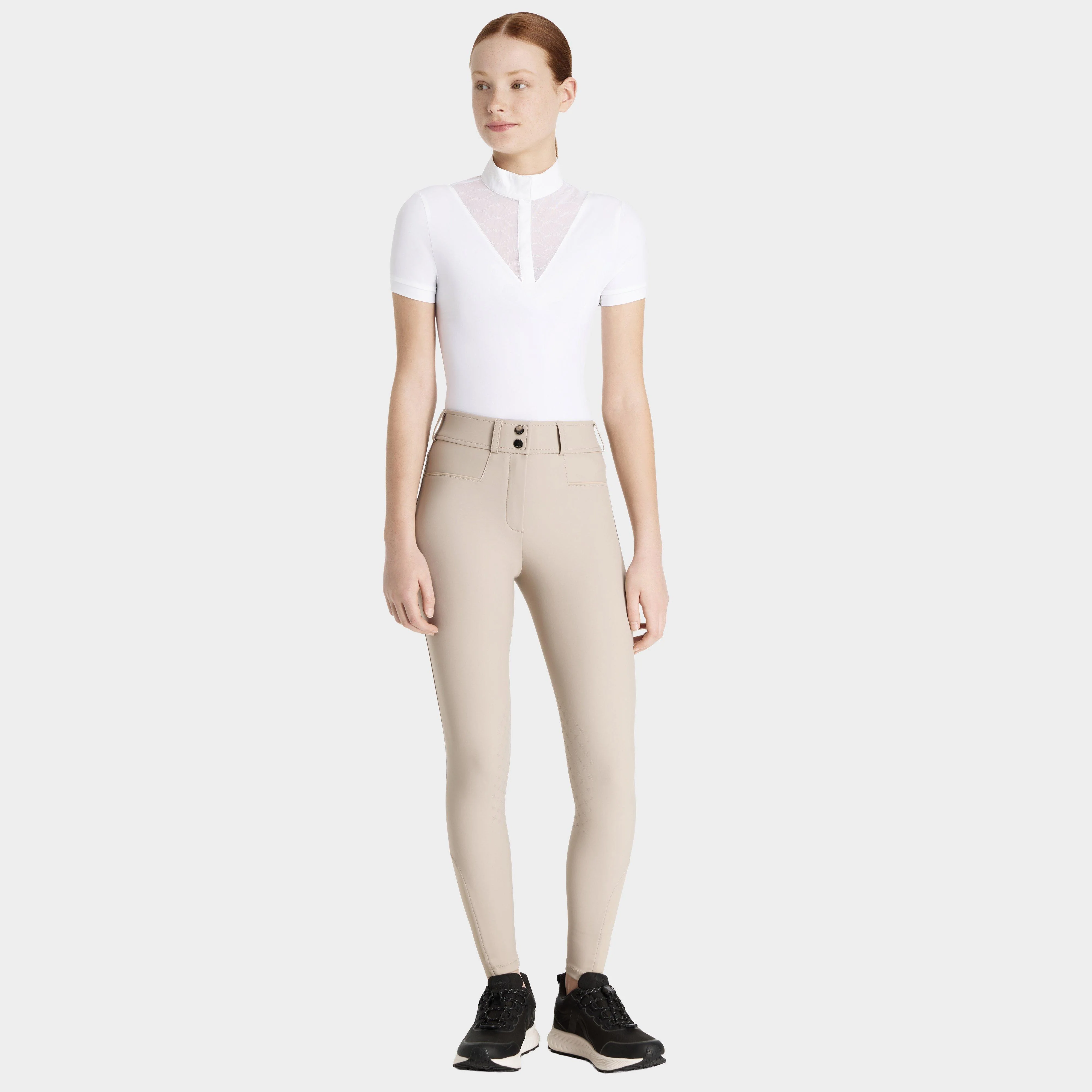 Young Rider Izzy Knee Patch Breeches - Image 4