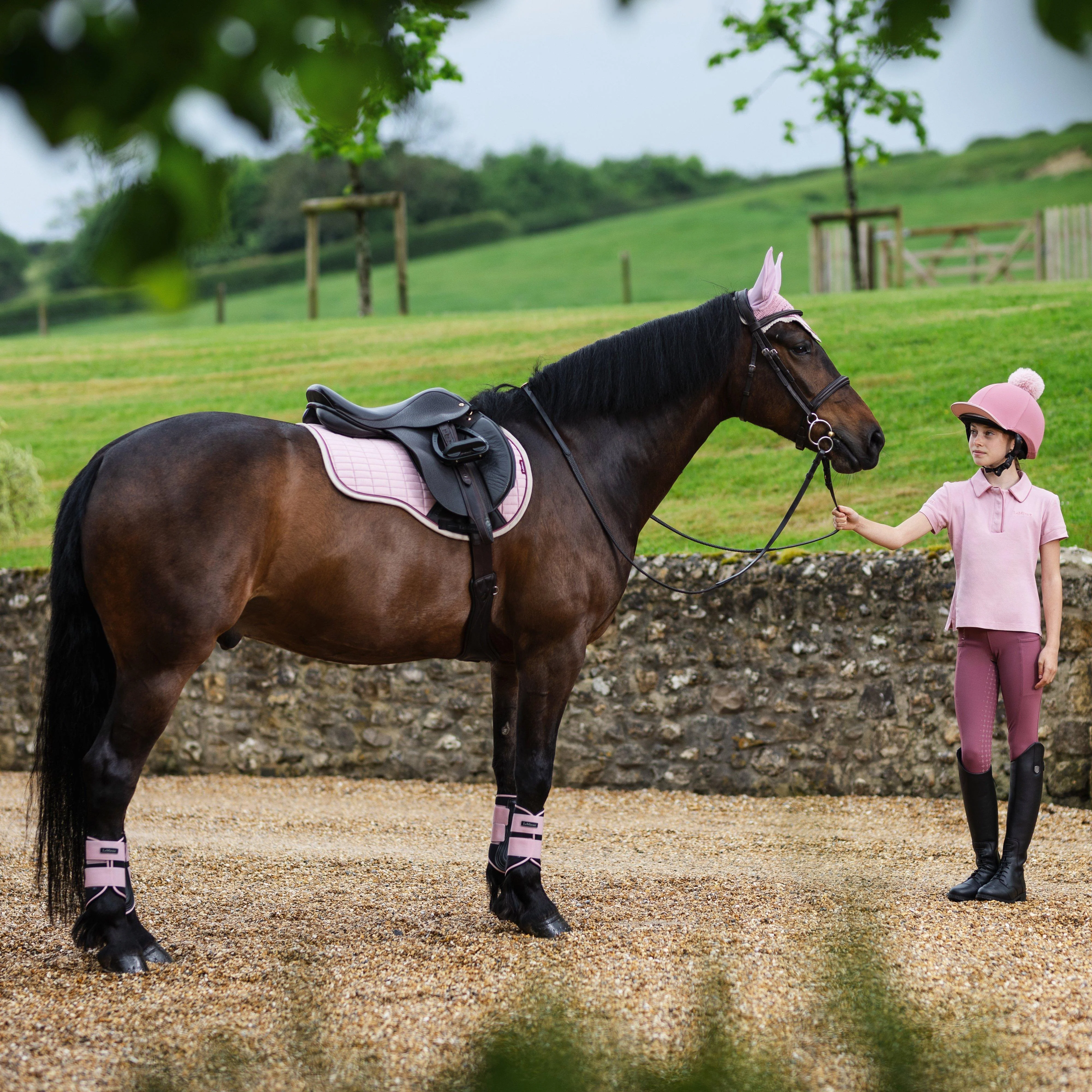 Young Rider Orla Pull Ons Rosewood - Image 6