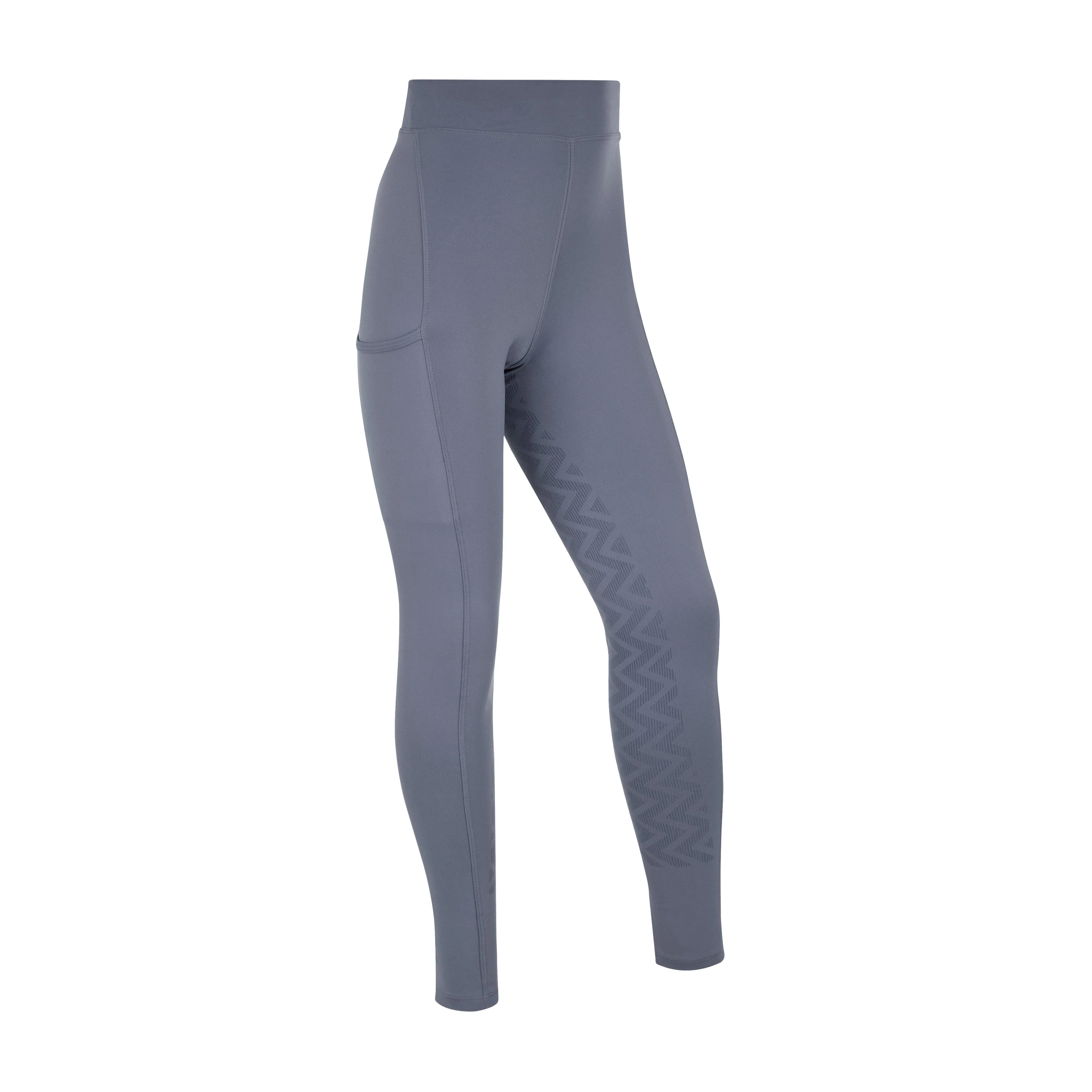 Young Rider Pull On Breeches Jay Blue - Image 2