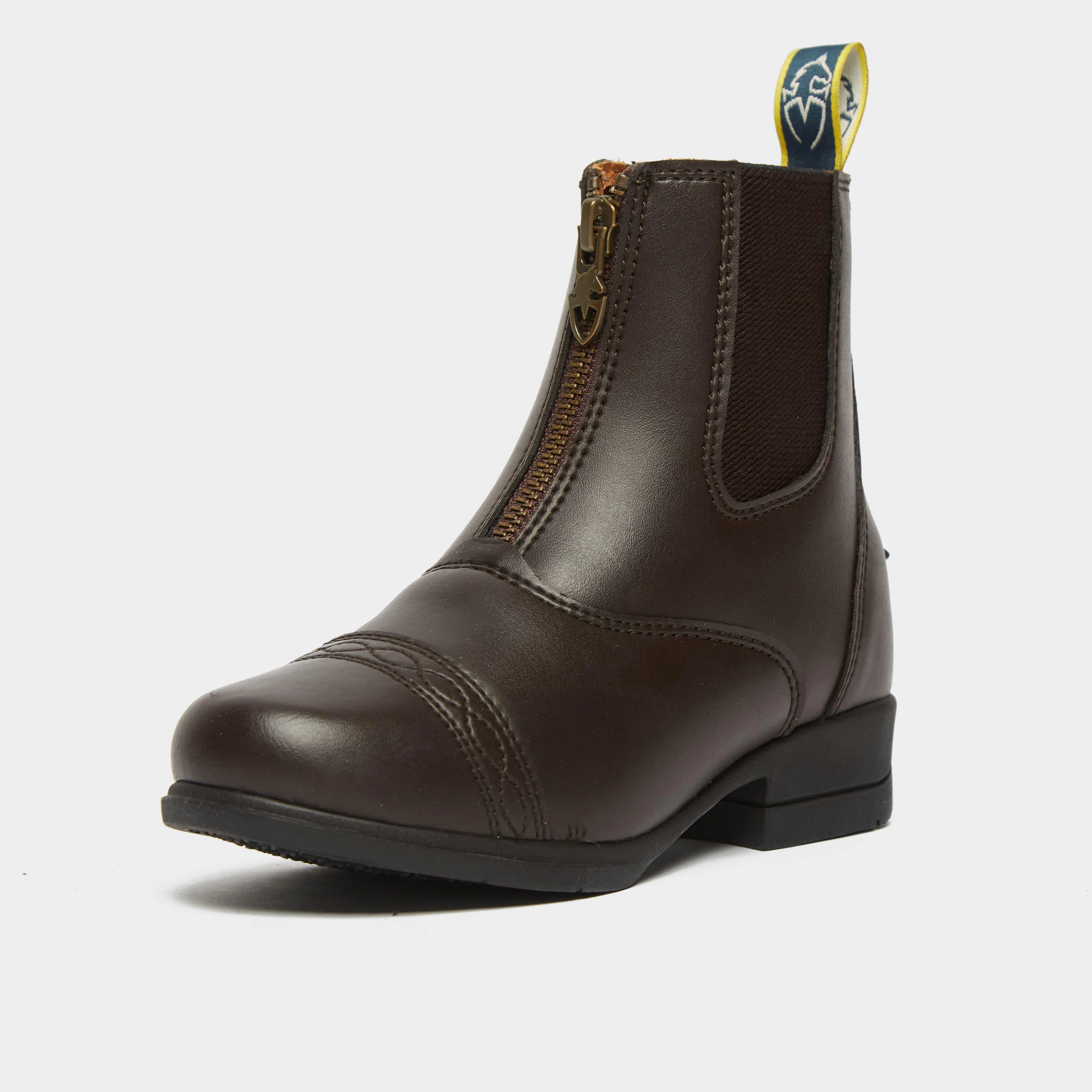 Childs Clio Paddock Boots Brown - Image 4