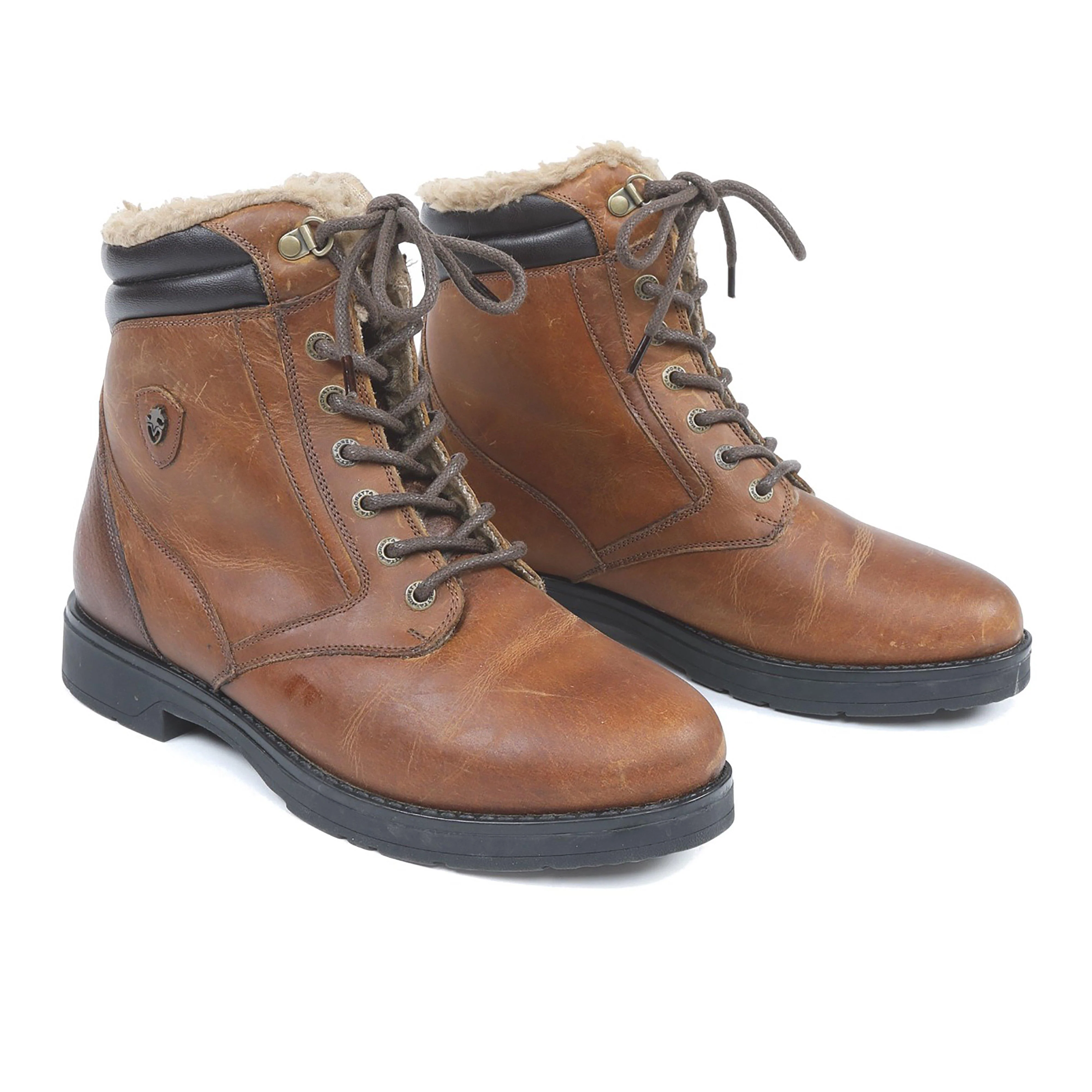 Childs Ottavia Lace Up Boots Brown - Image 2