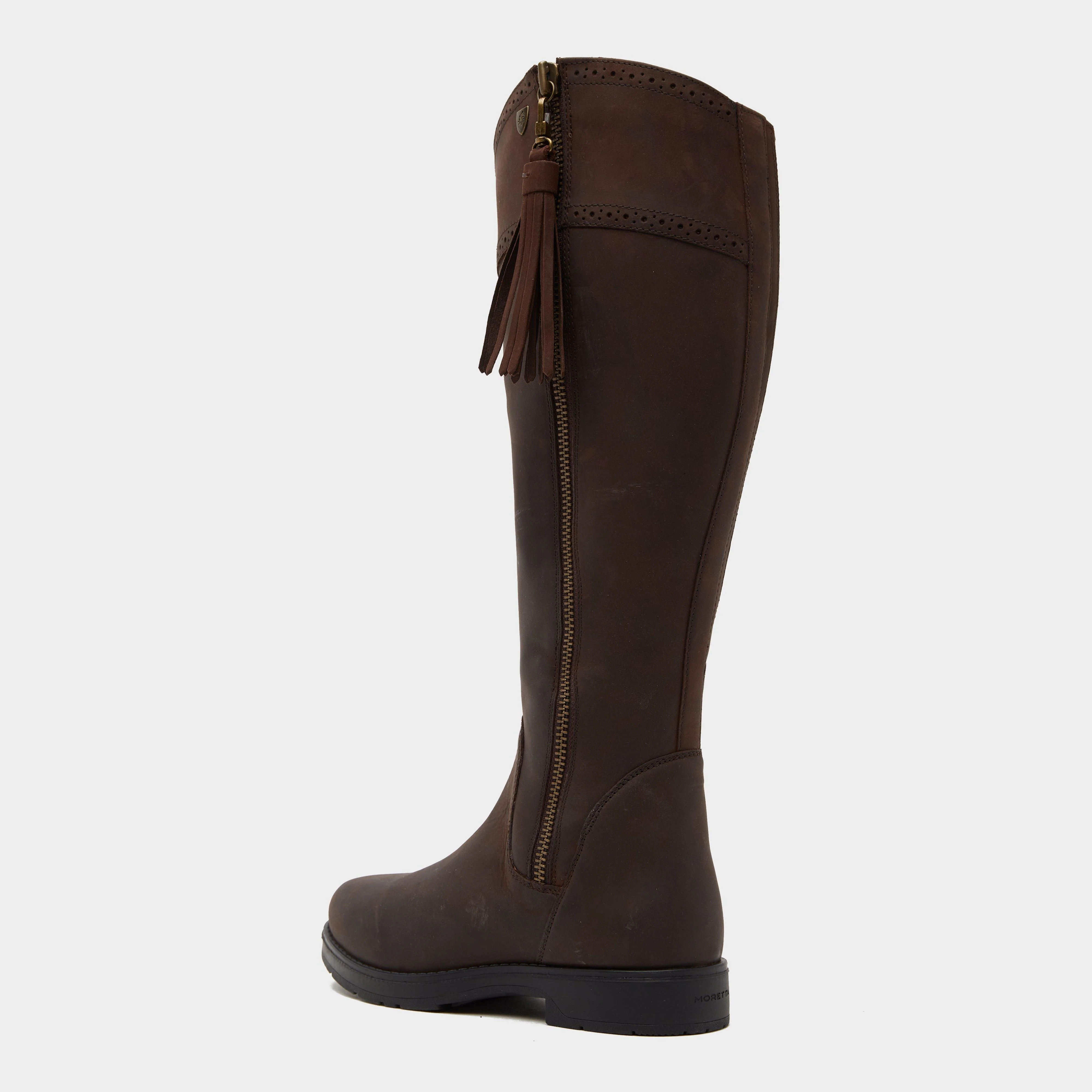 Womens Alessandro Boots Chocolate - Image 6