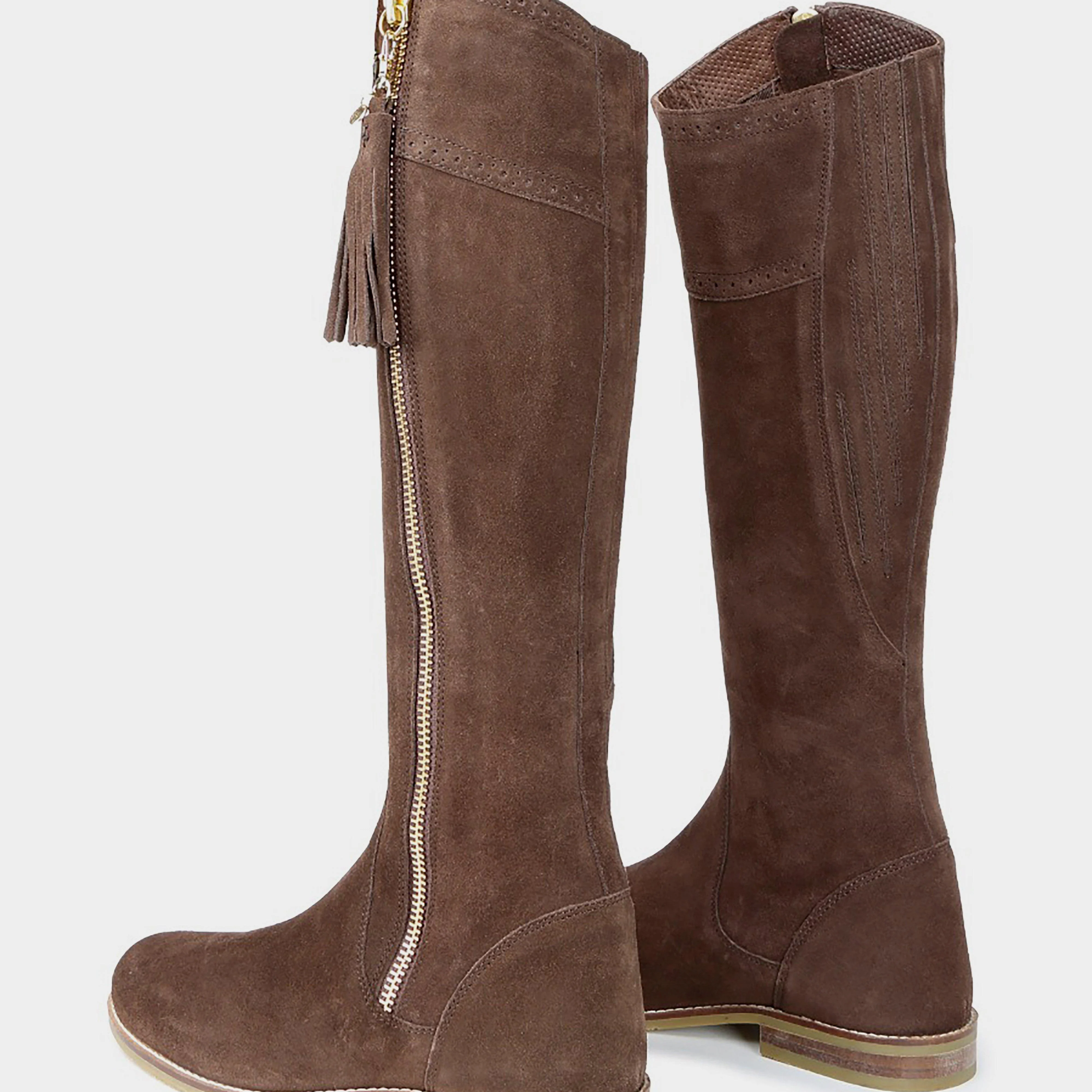 Womens Arabella Boots Brown - Image 2