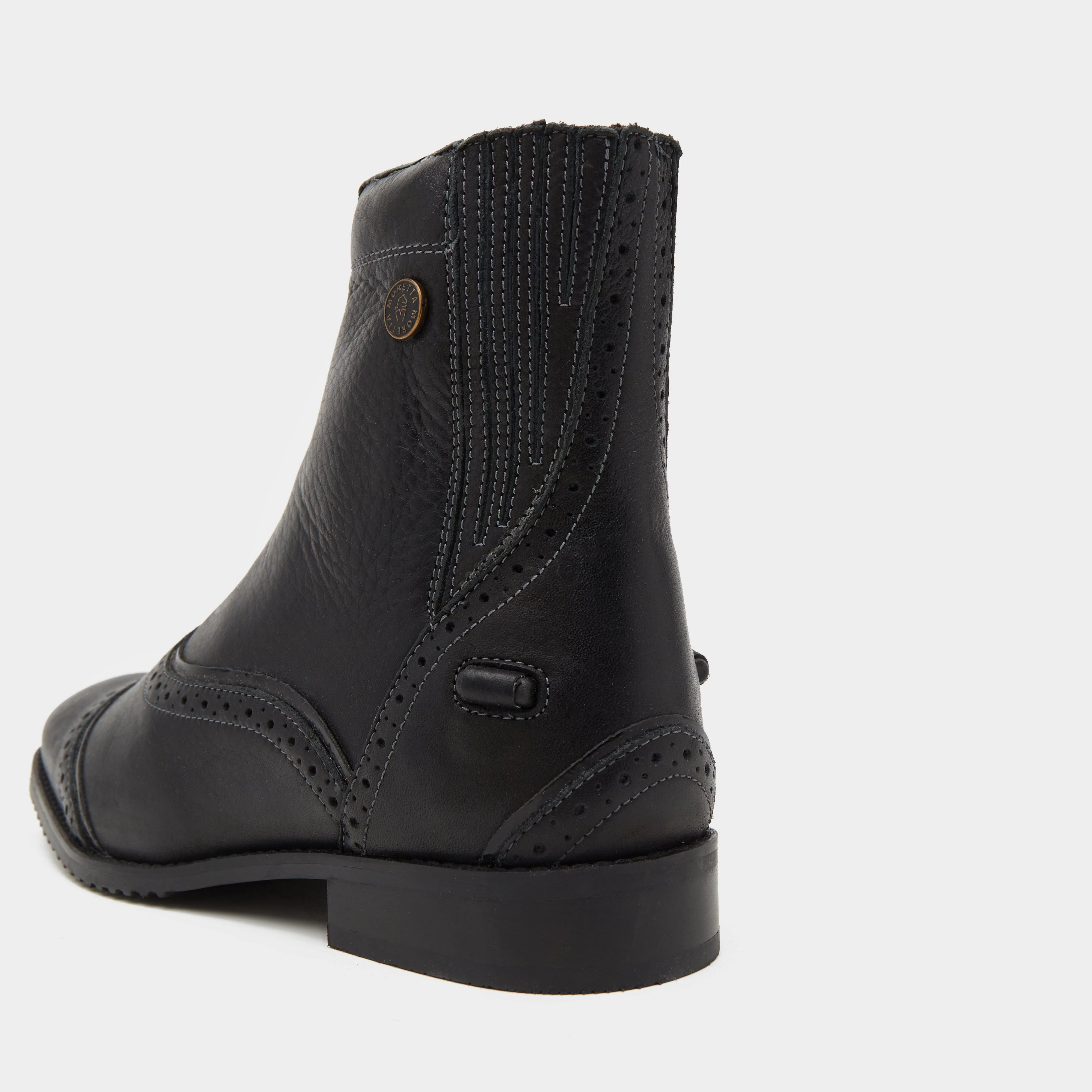 Womens Martina Paddock Boots Black - Image 6