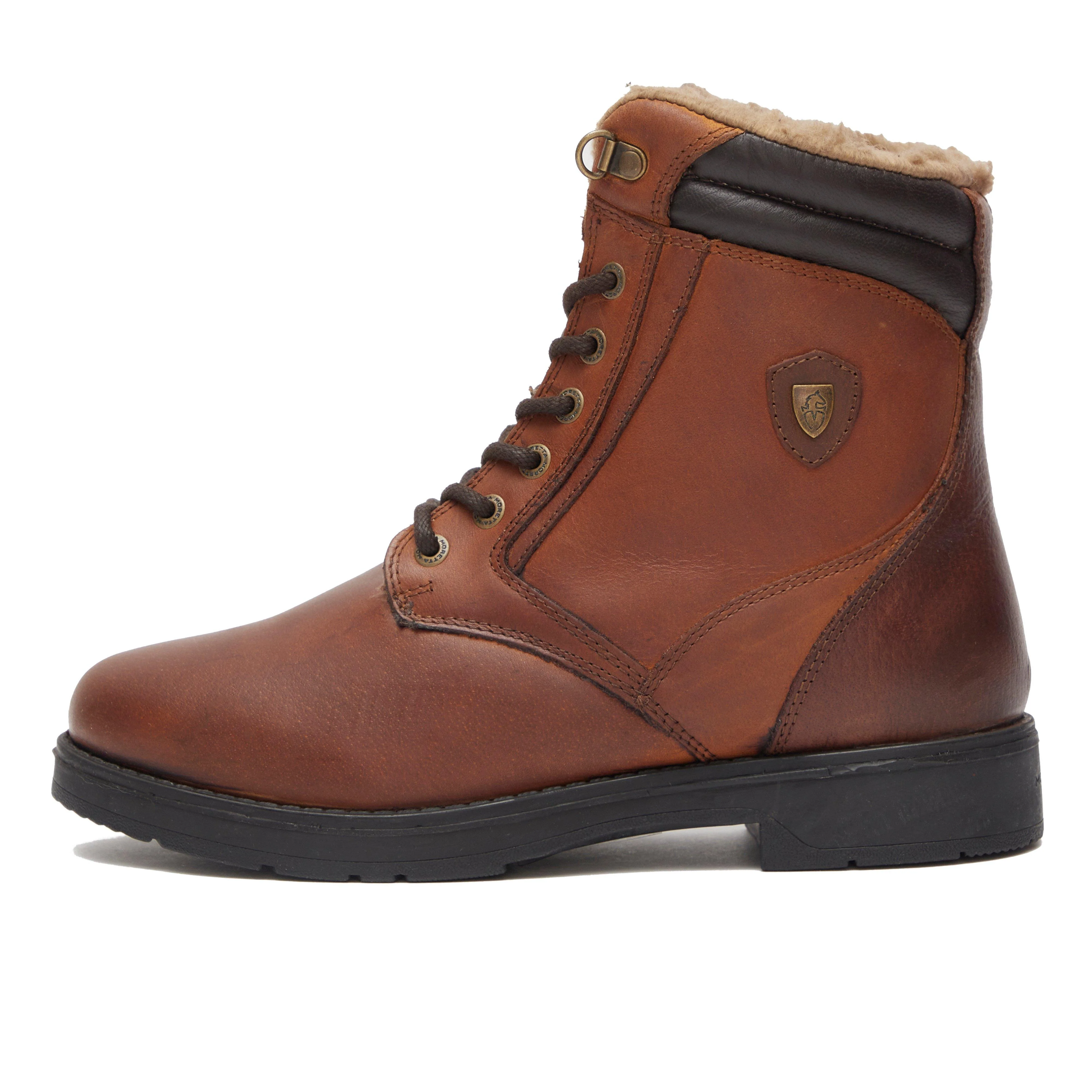 Womens Ottavia Lace Up Boots Brown - Image 7