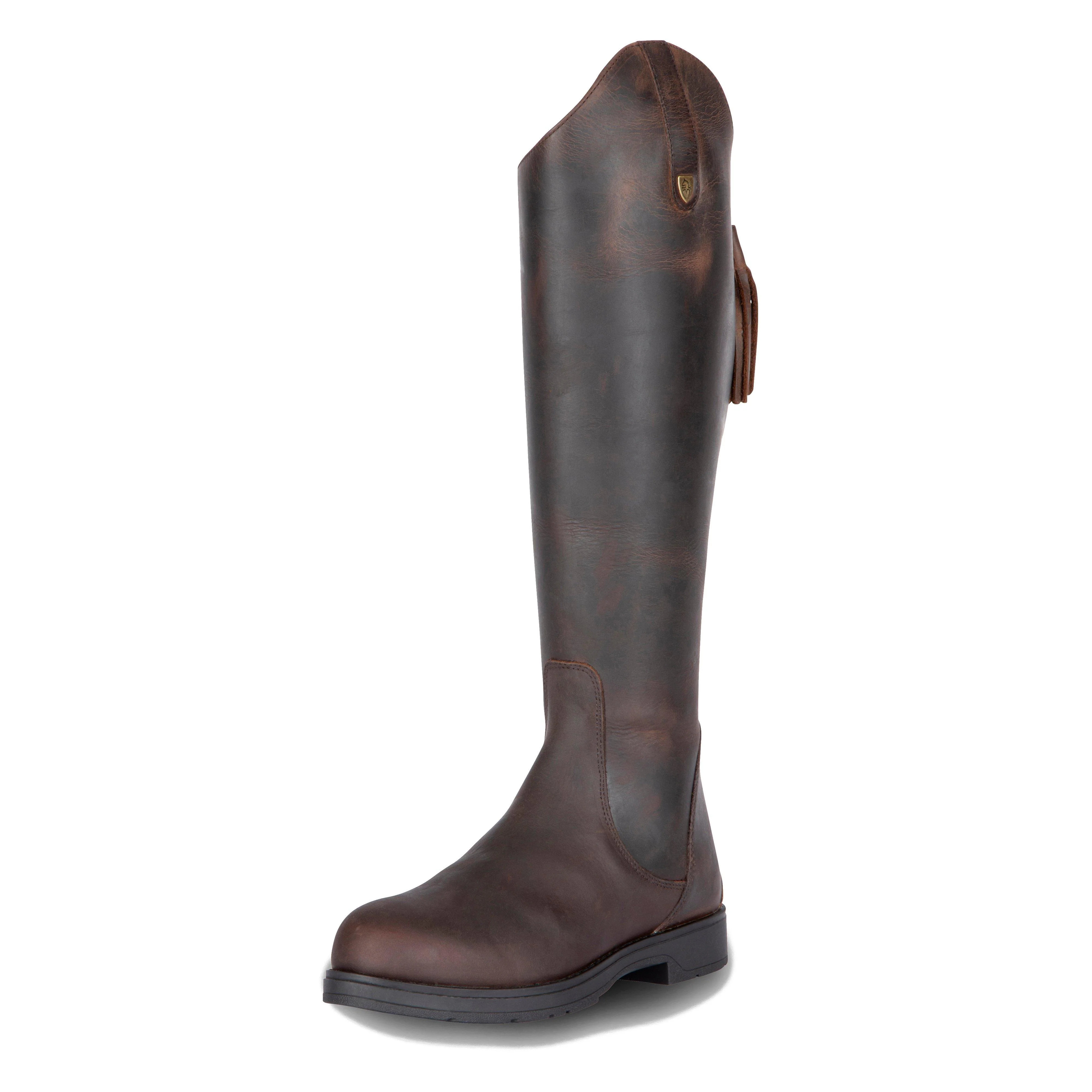 Womens Renata Country Boots Brown - Image 9
