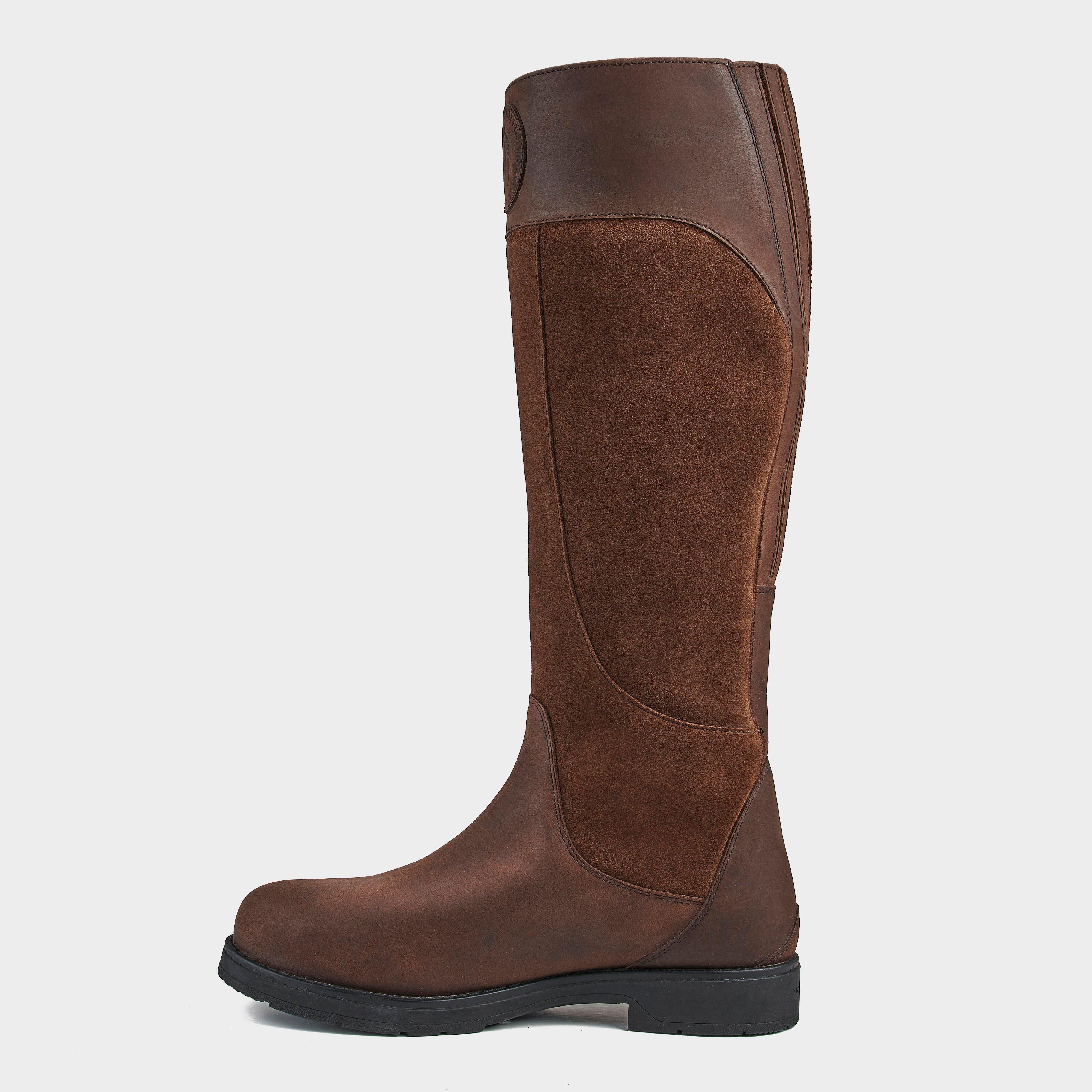 Womens Varallo Country Boots Brown - Image 3