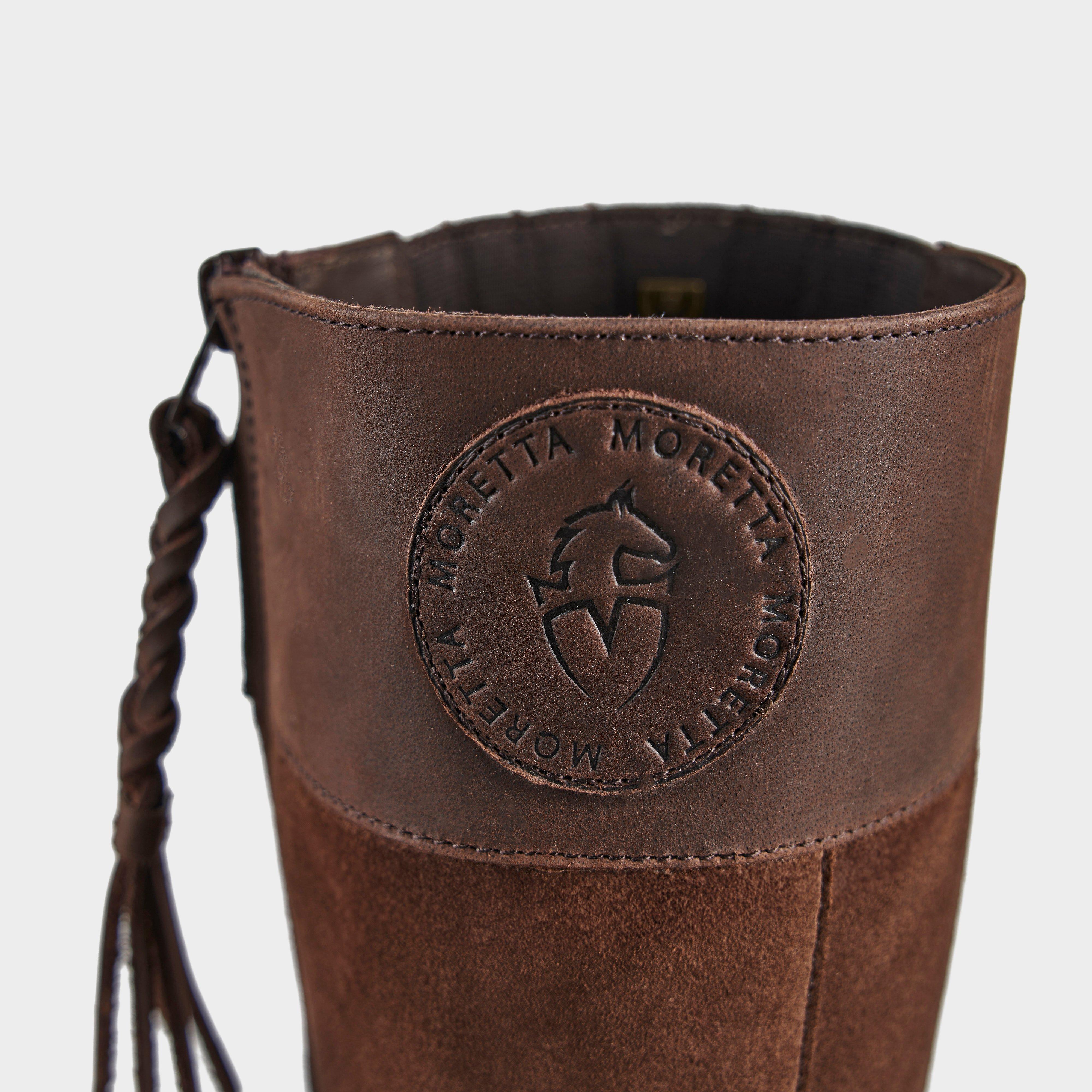 Womens Varallo Country Boots Brown - Image 5