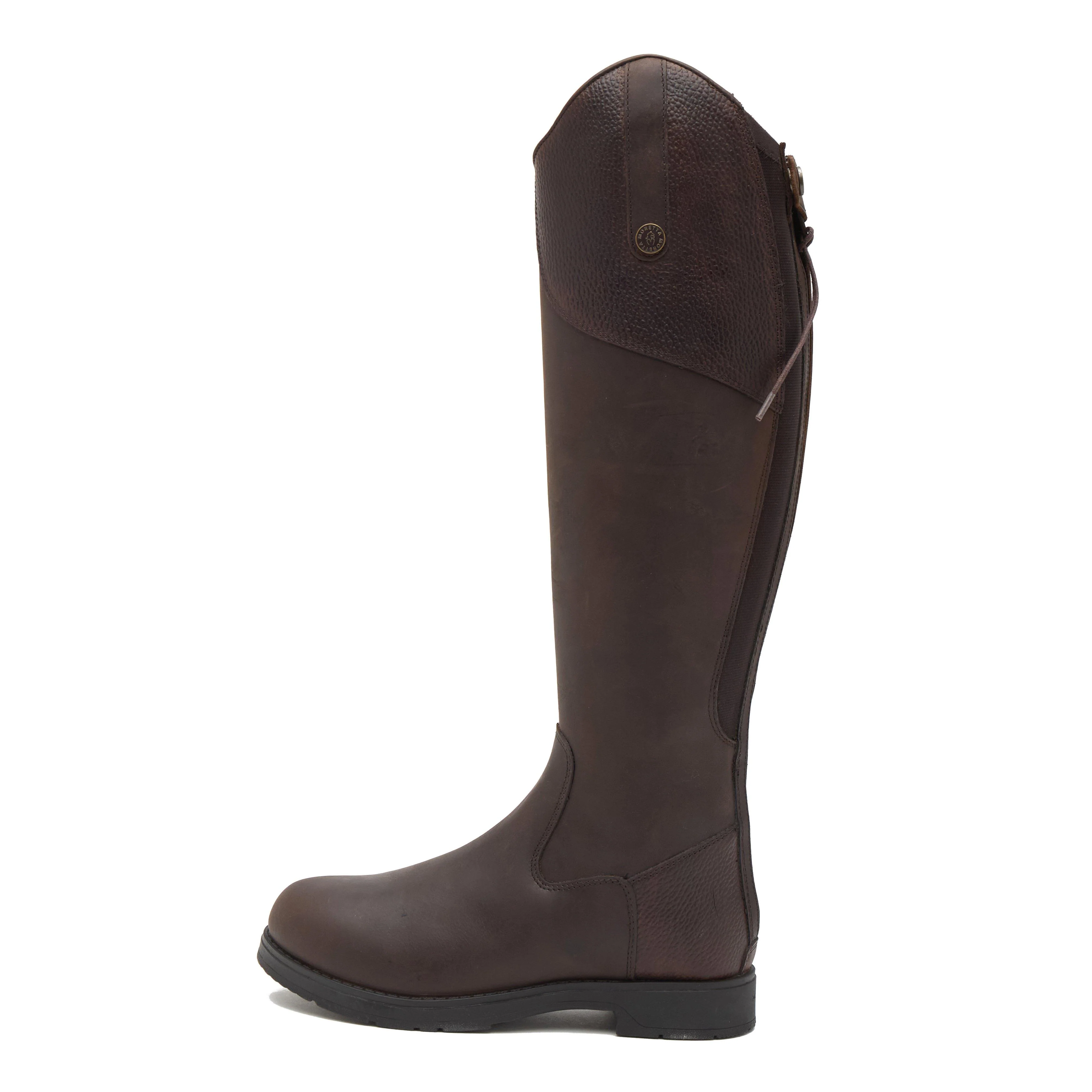 Womens Ventura Lite Riding Boots Dark Brown - Image 7