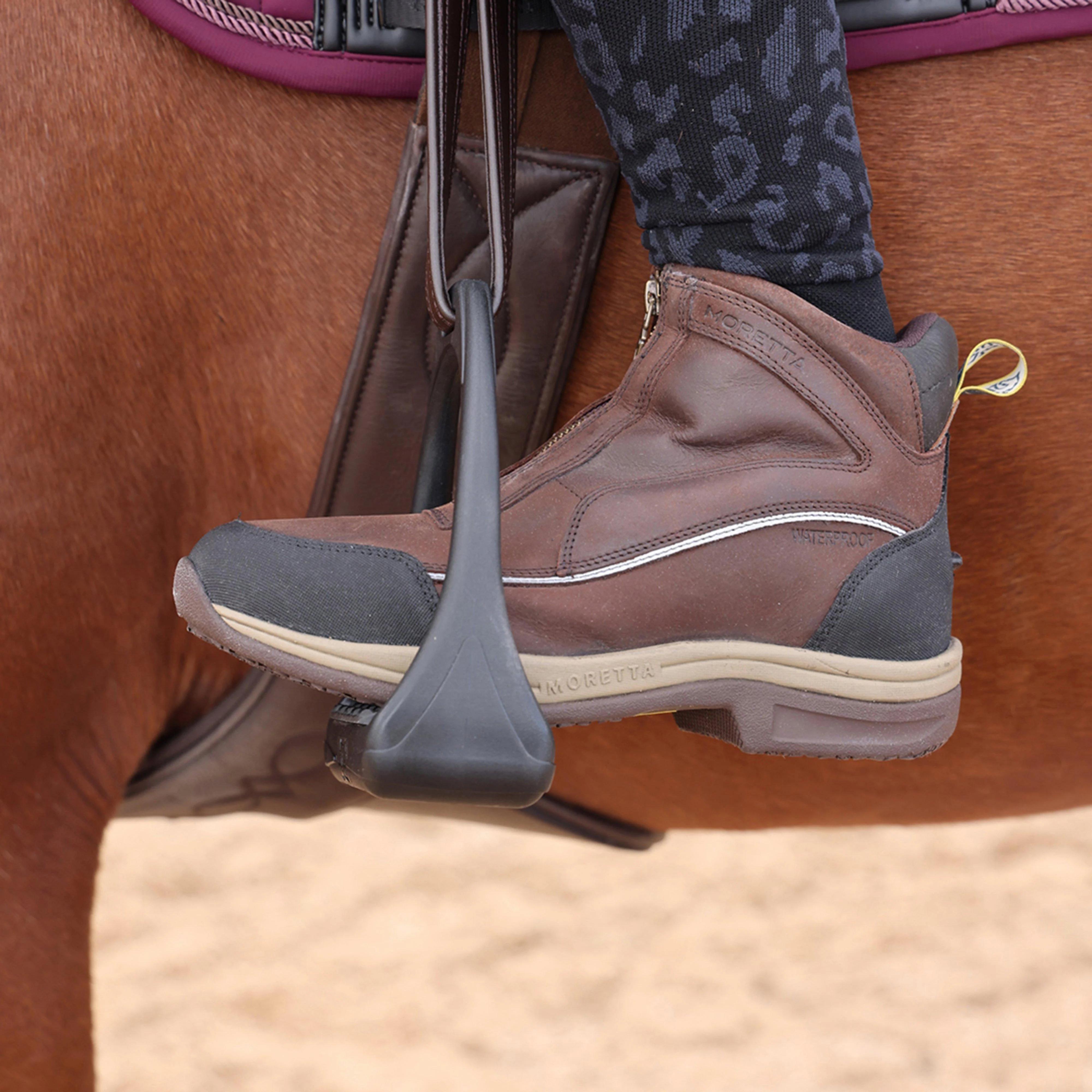Womens Vittoria XGRIP Boots Brown - Image 10