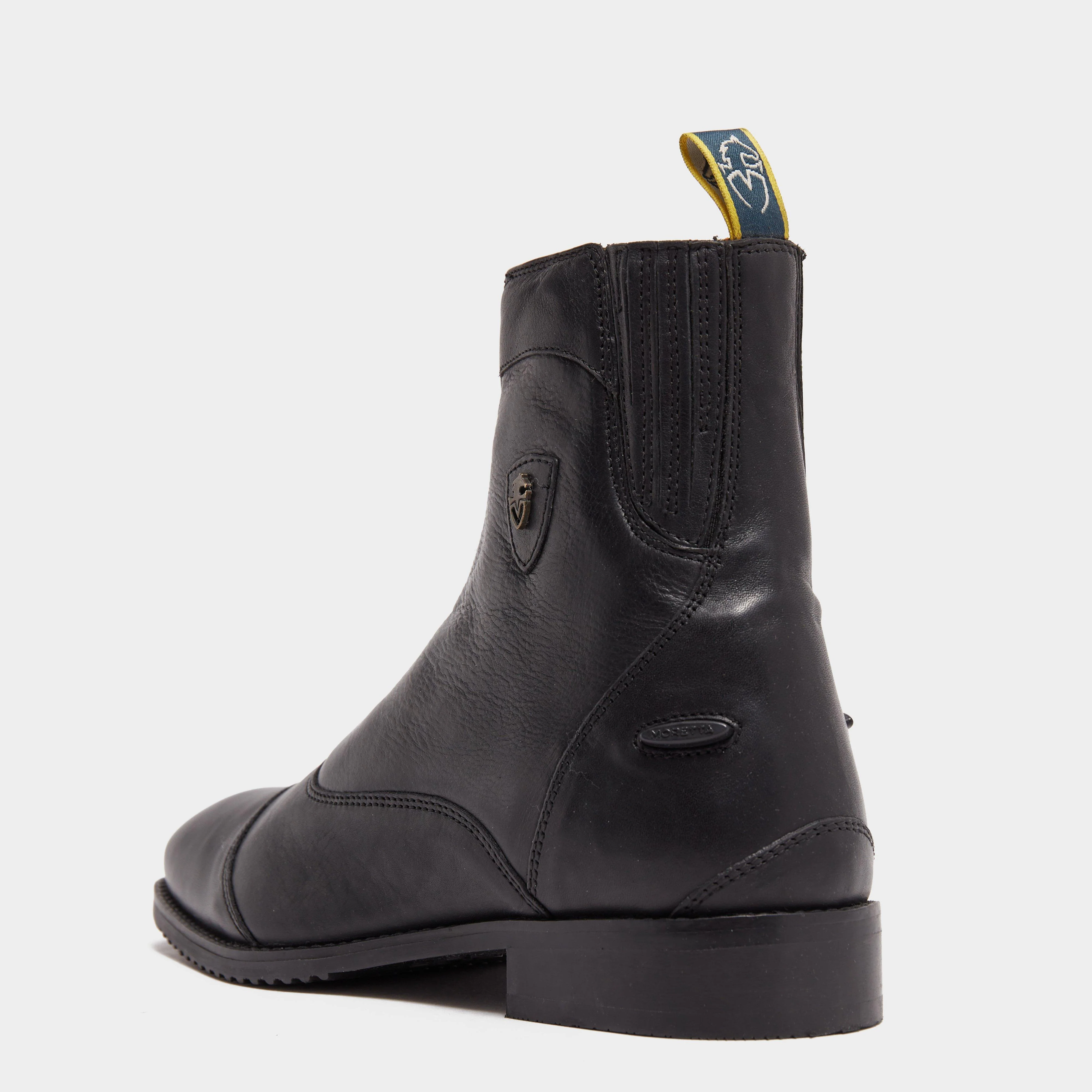 Womens Viviana Zip Paddock Boots Black - Image 11