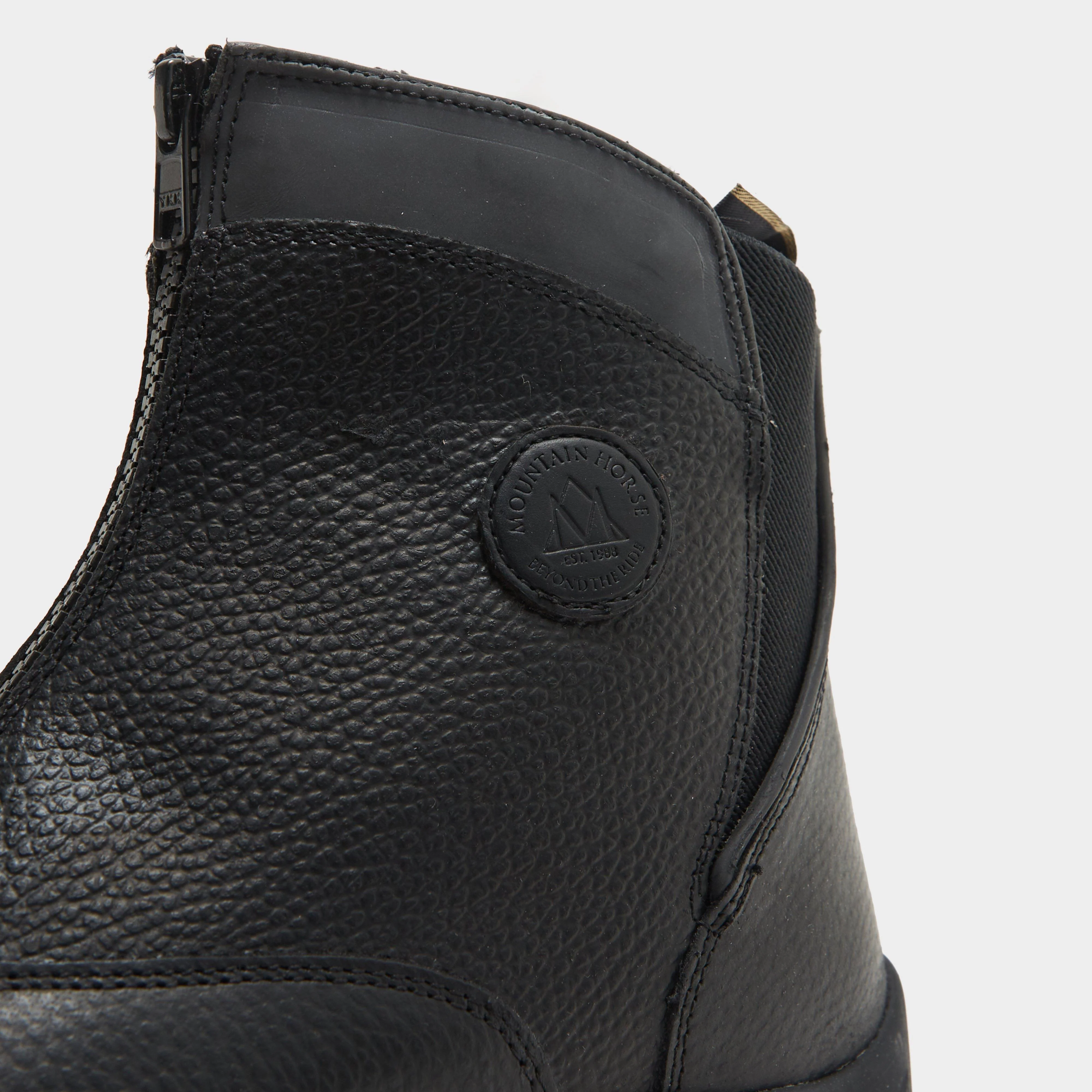 Mens Active Winter Paddock Boots Black - Image 5