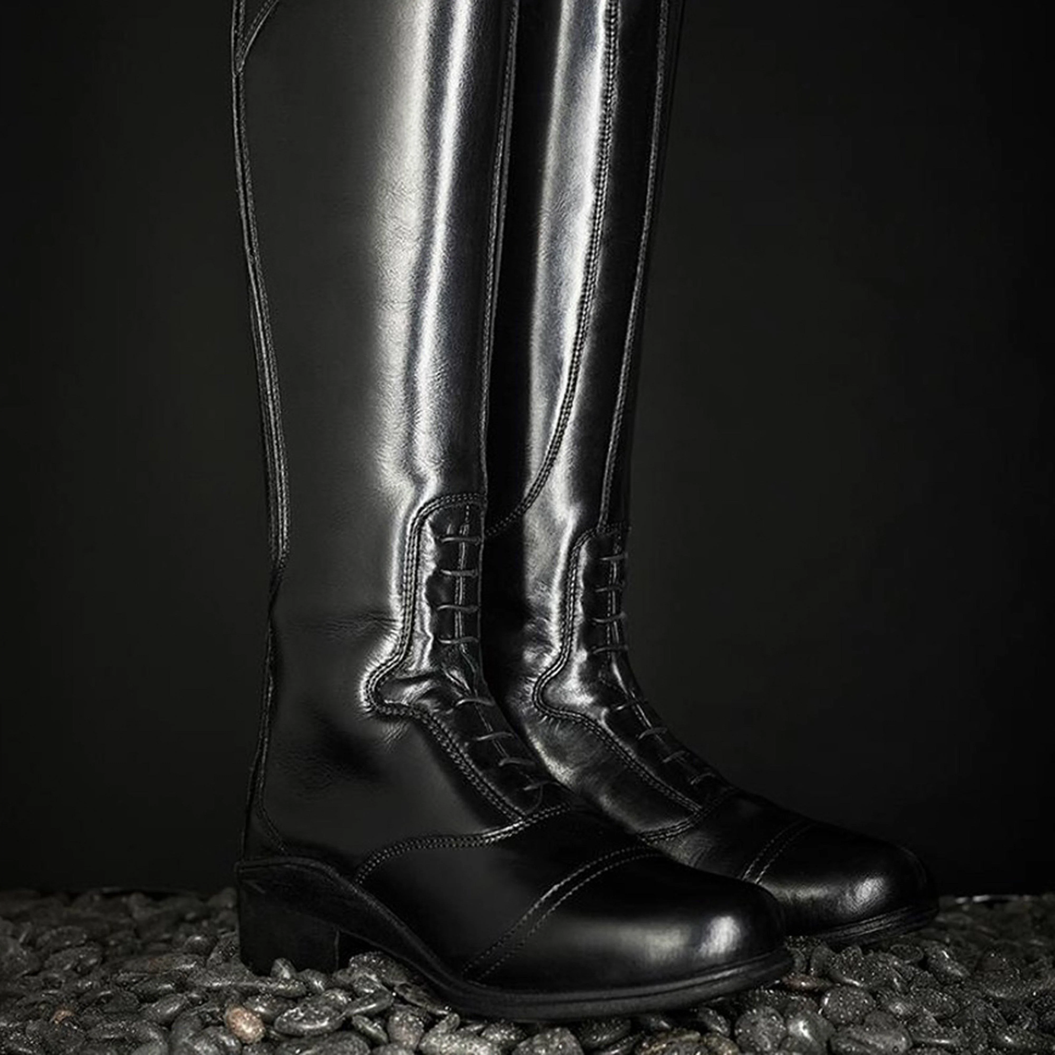 Womens Aurora Tall Boots Black - Image 3