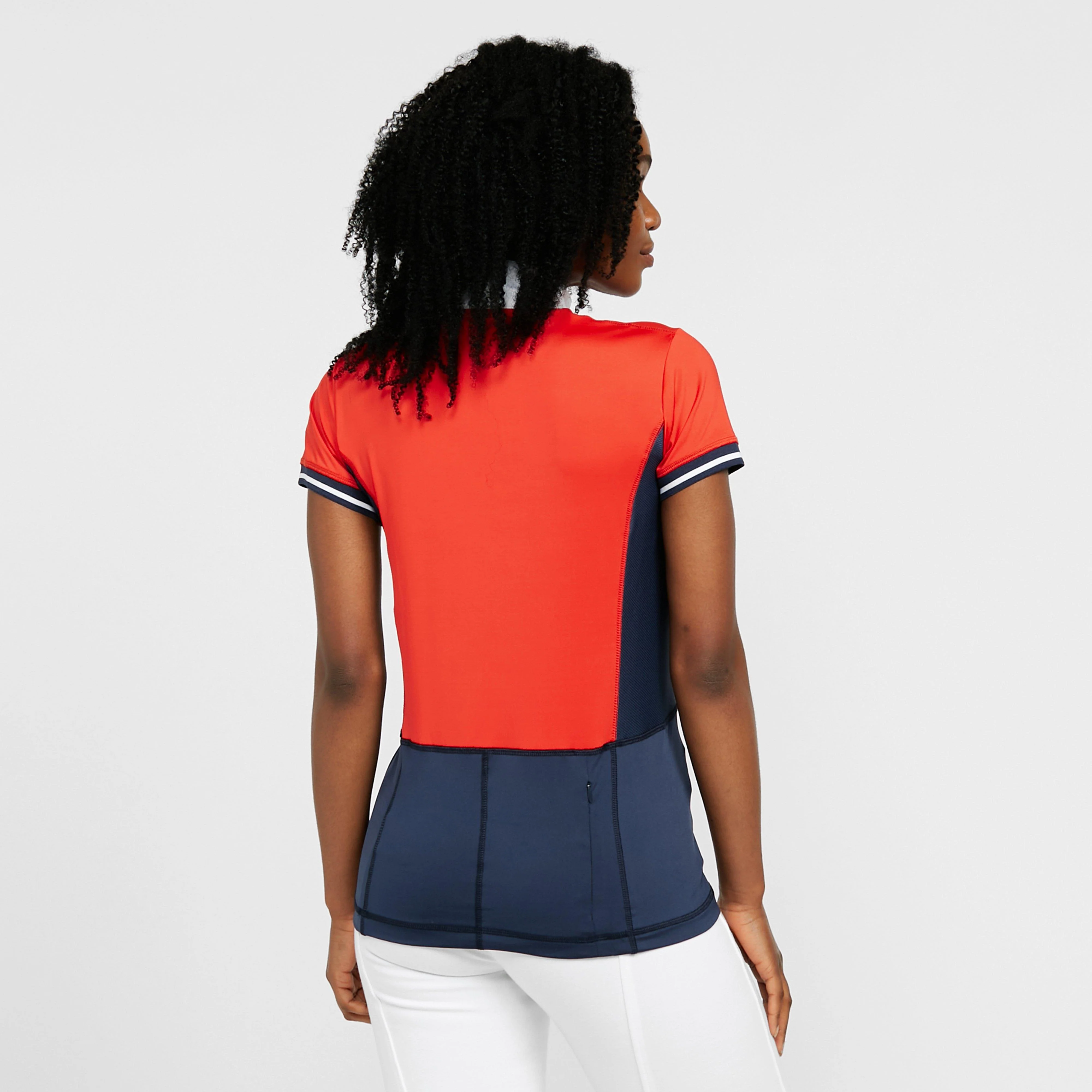 Womens Brilliant Event Shirt Intense Red - Image 2