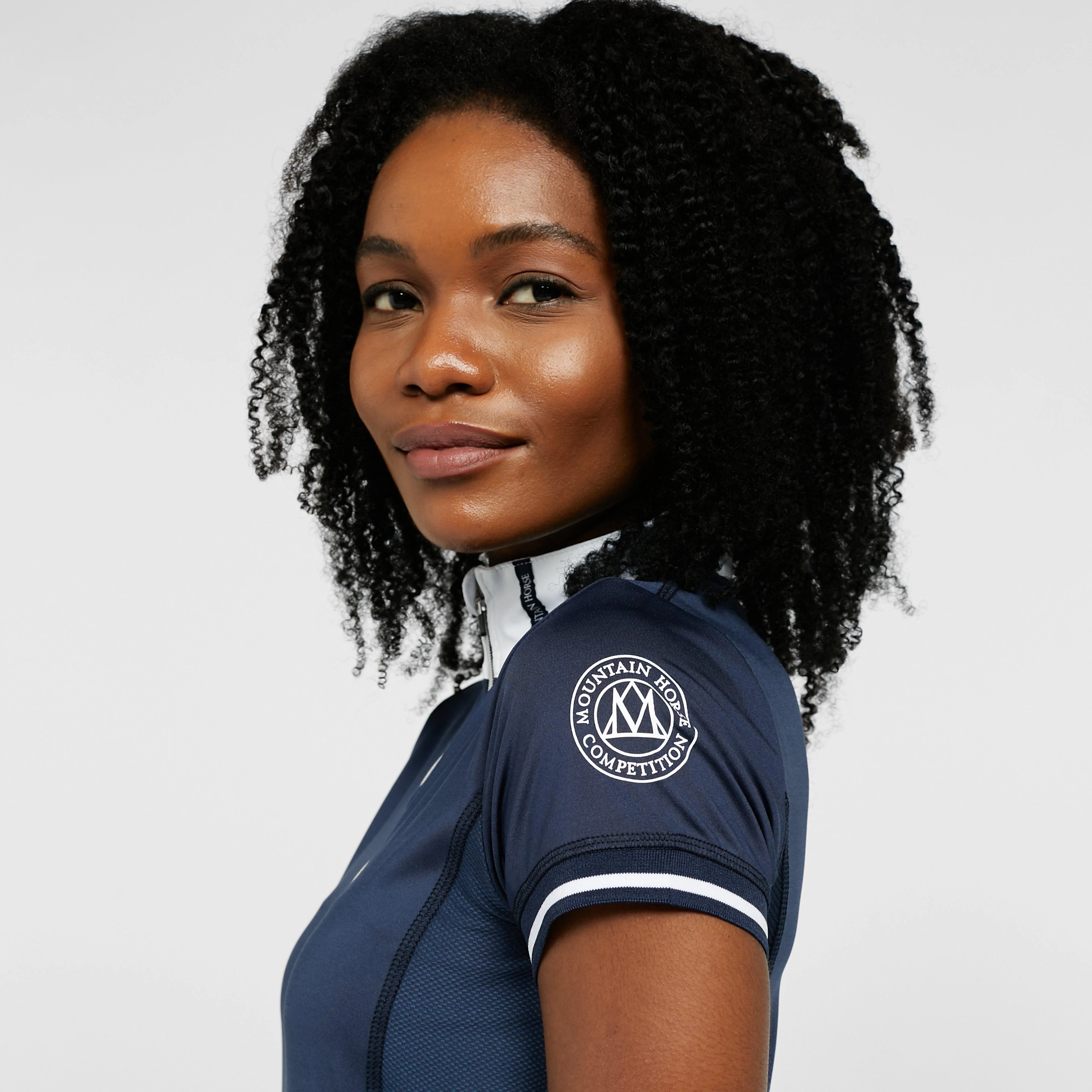 Womens Brilliant Event Shirt Navy - Image 4