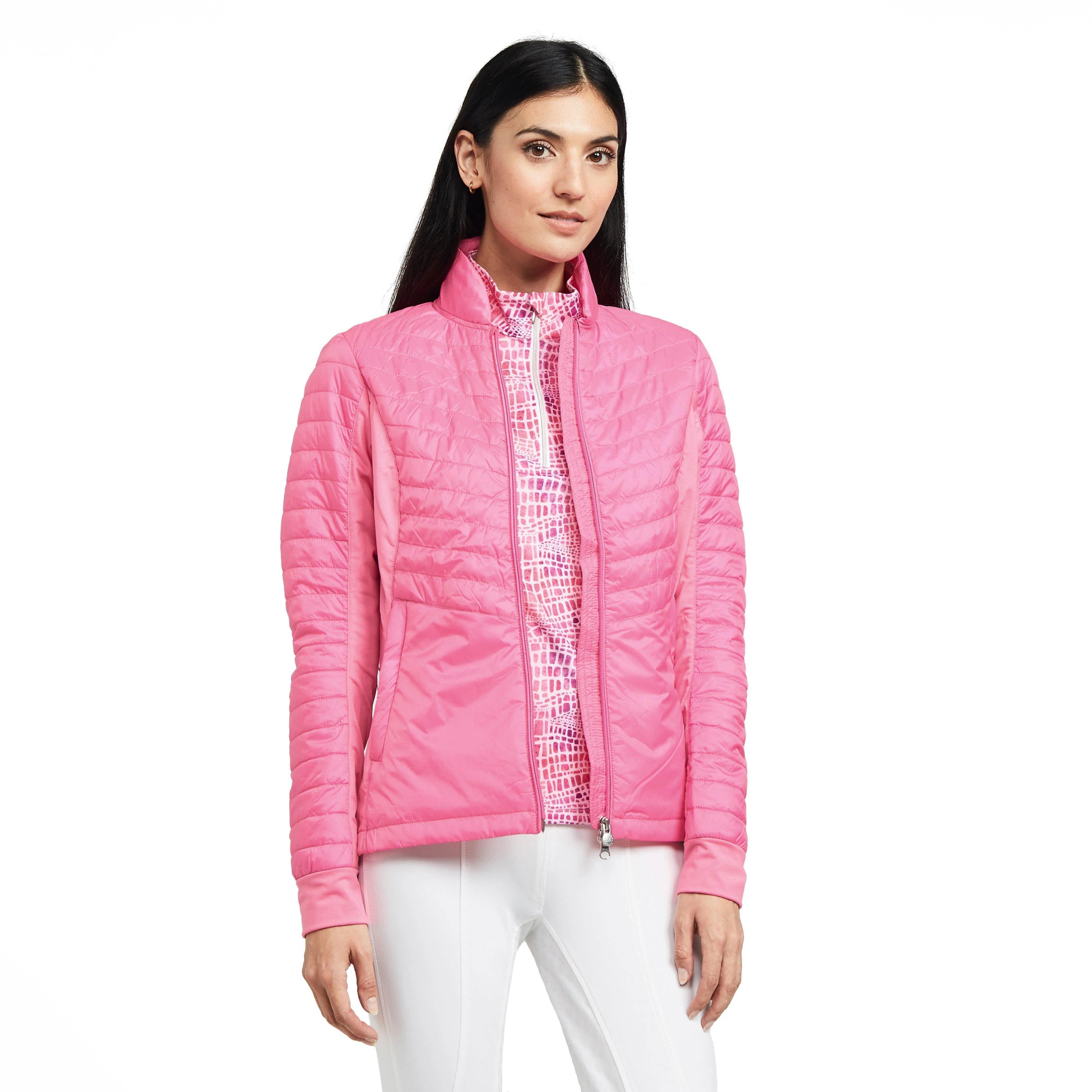 Womens Minoue Hybrid Jacket Pink - Image 7