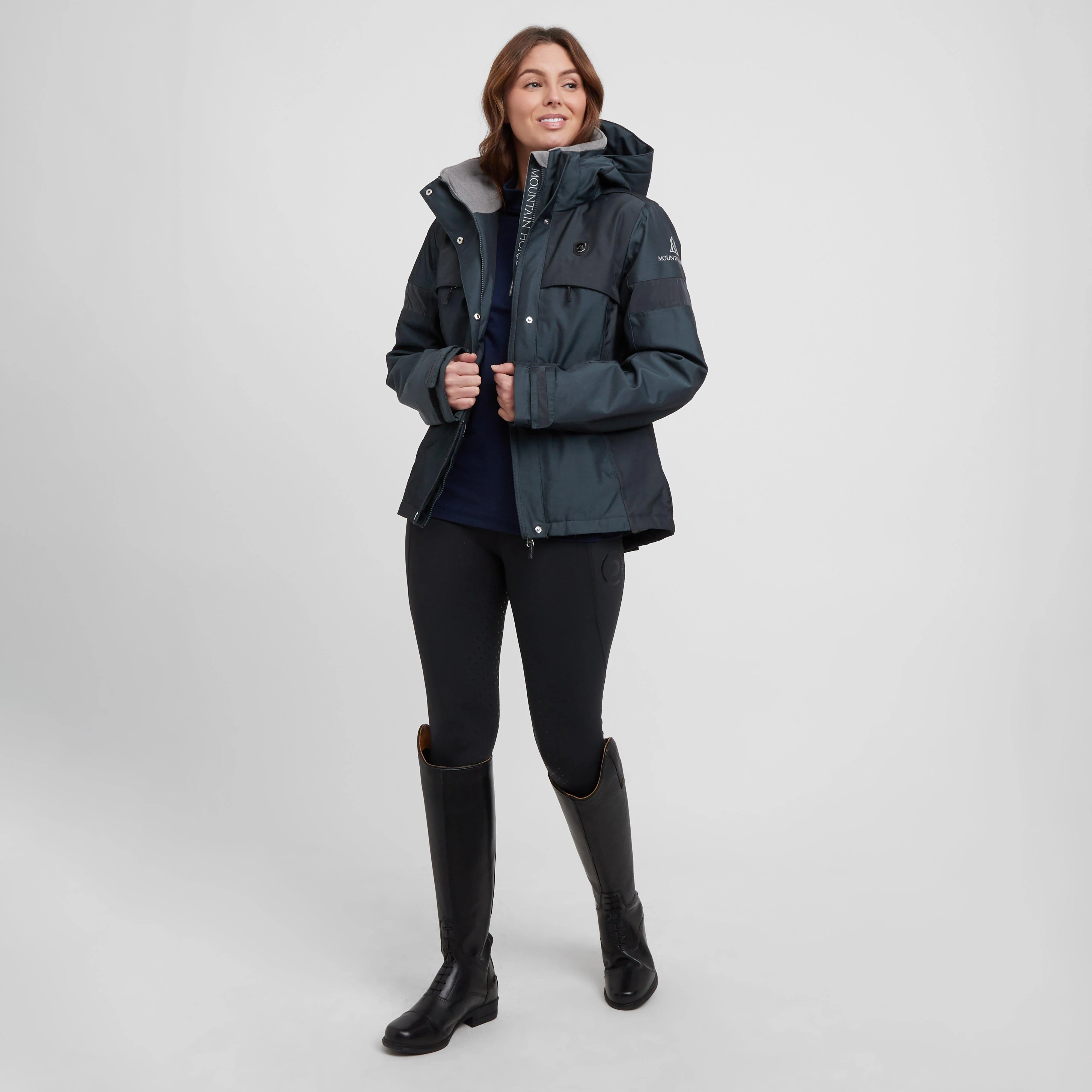 Womens Royal Grace Jacket Blue - Image 3