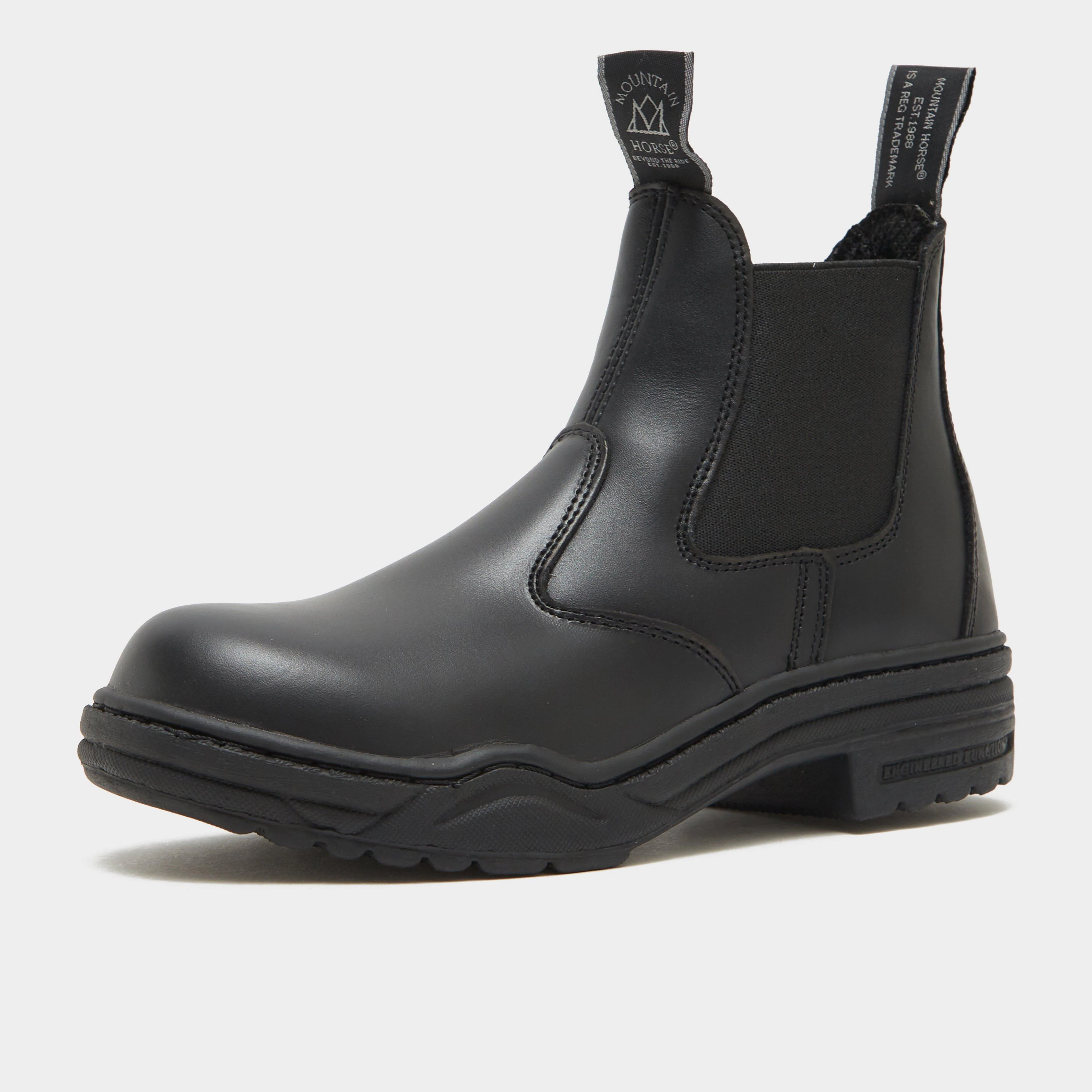 Womens Stable Jodhpur Boots Black - Image 3