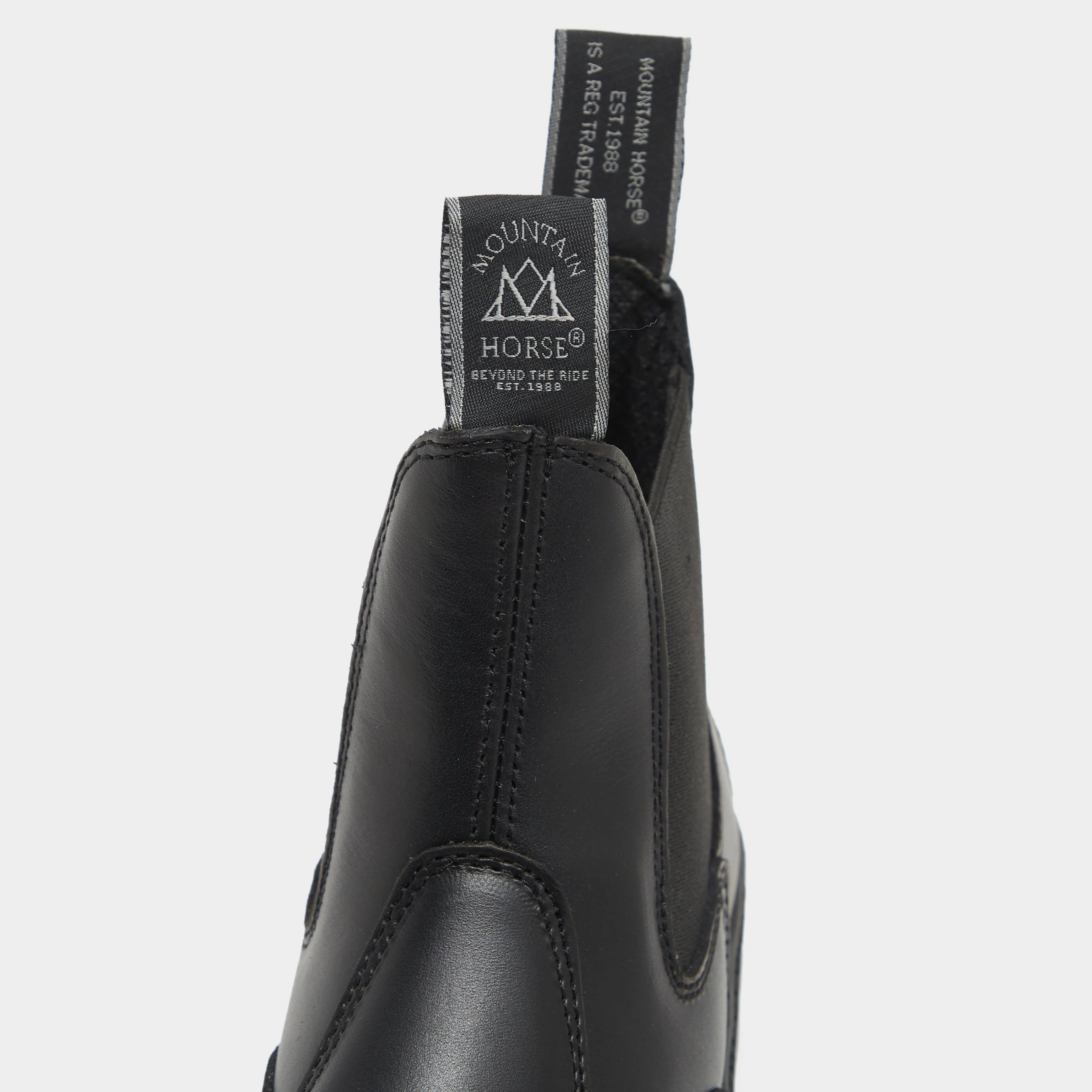 Womens Stable Jodhpur Boots Black - Image 4