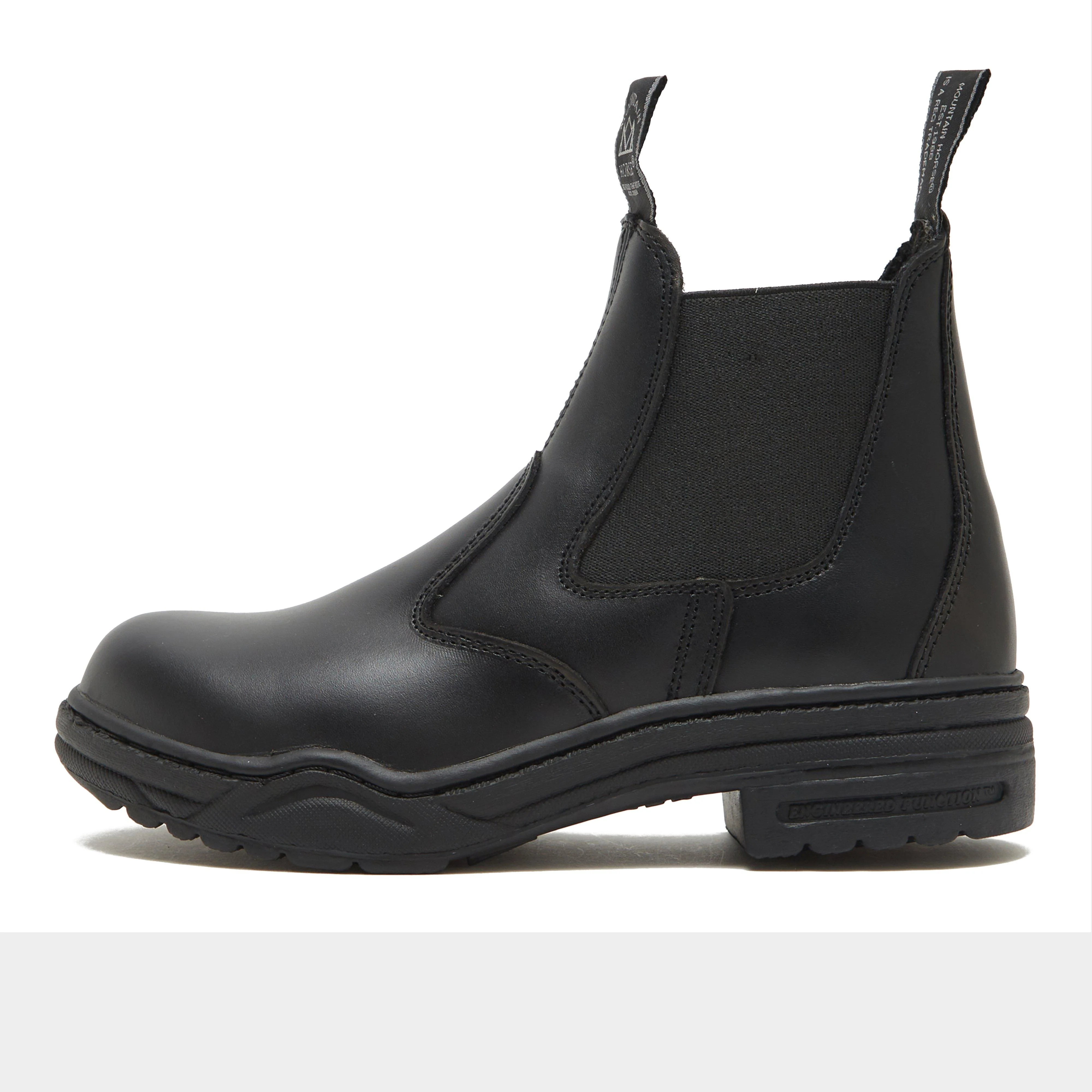 Womens Stable Jodhpur Boots Black - Image 7