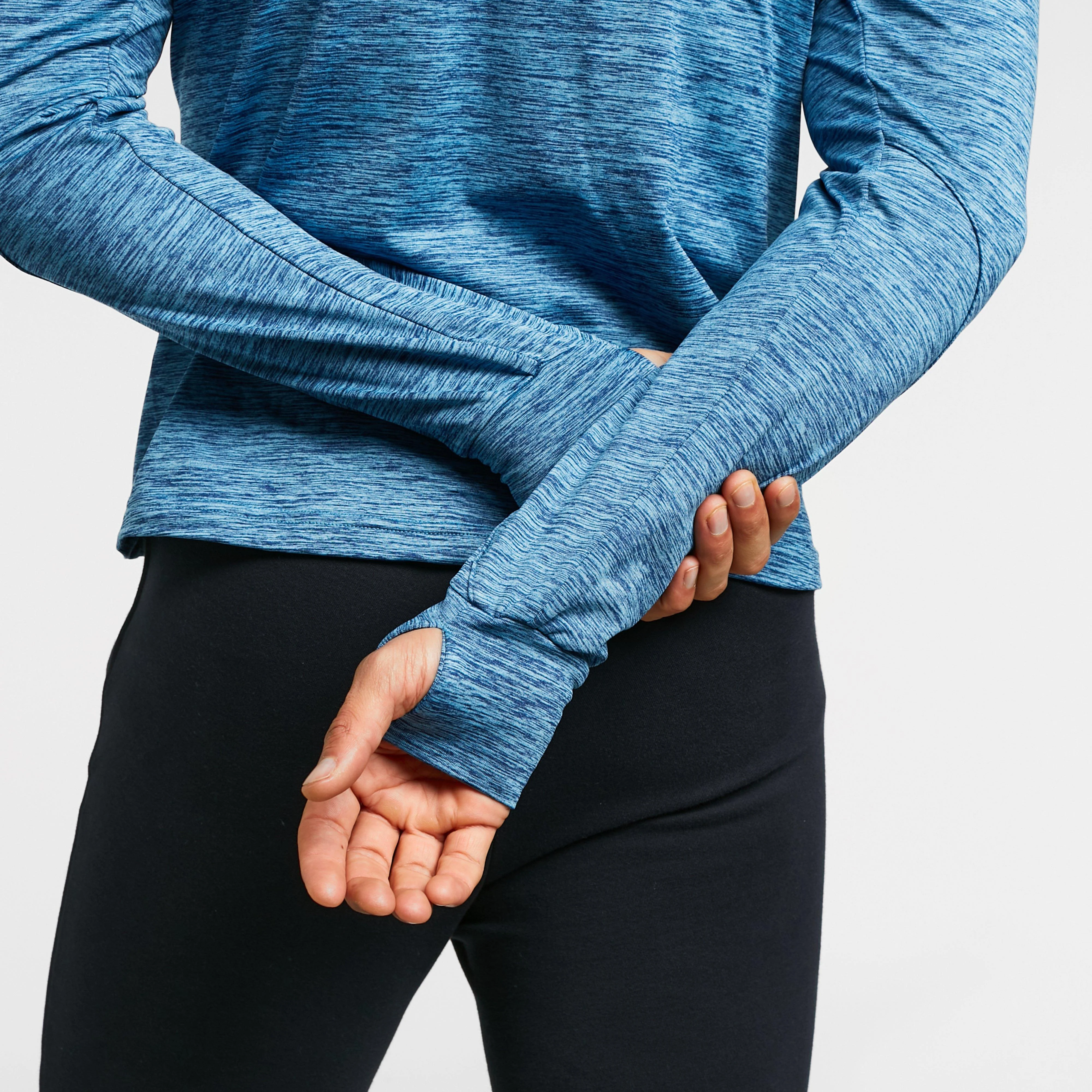 Womens Unfiy Technical Fleece Blue - Image 7