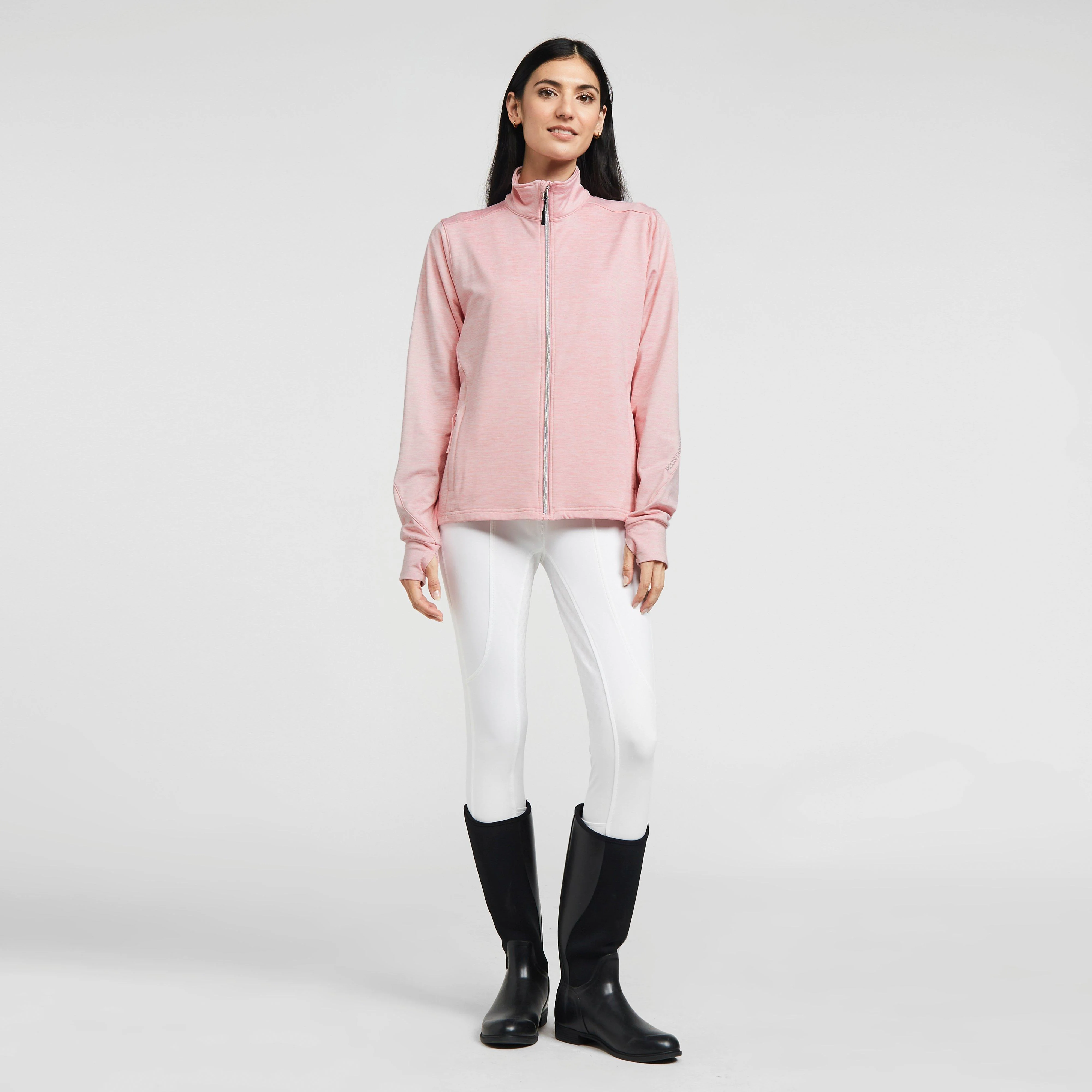 Womens Unify Technical Fleece Pink - Image 3
