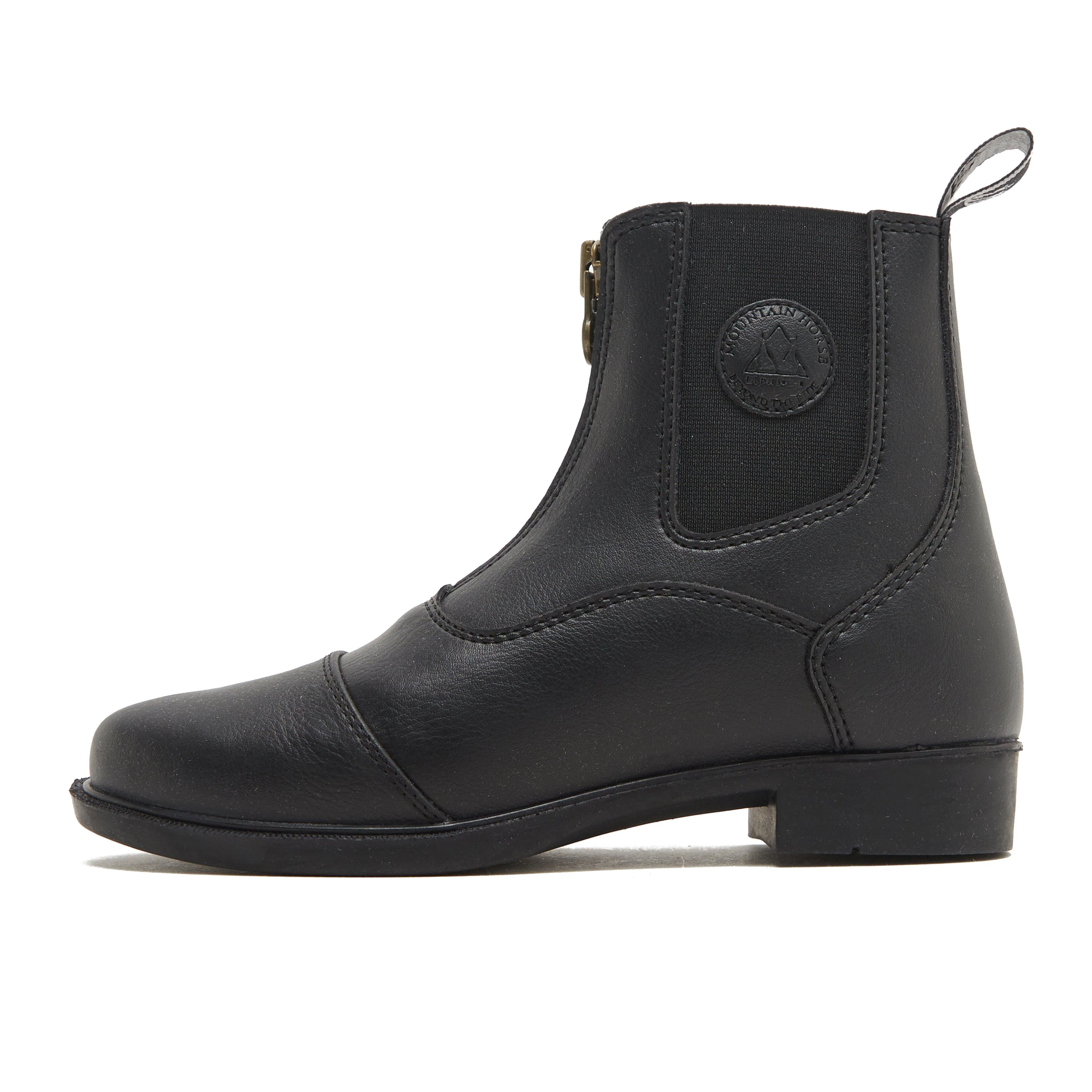 Young Rider Veganza Paddock Boots Black - Image 7