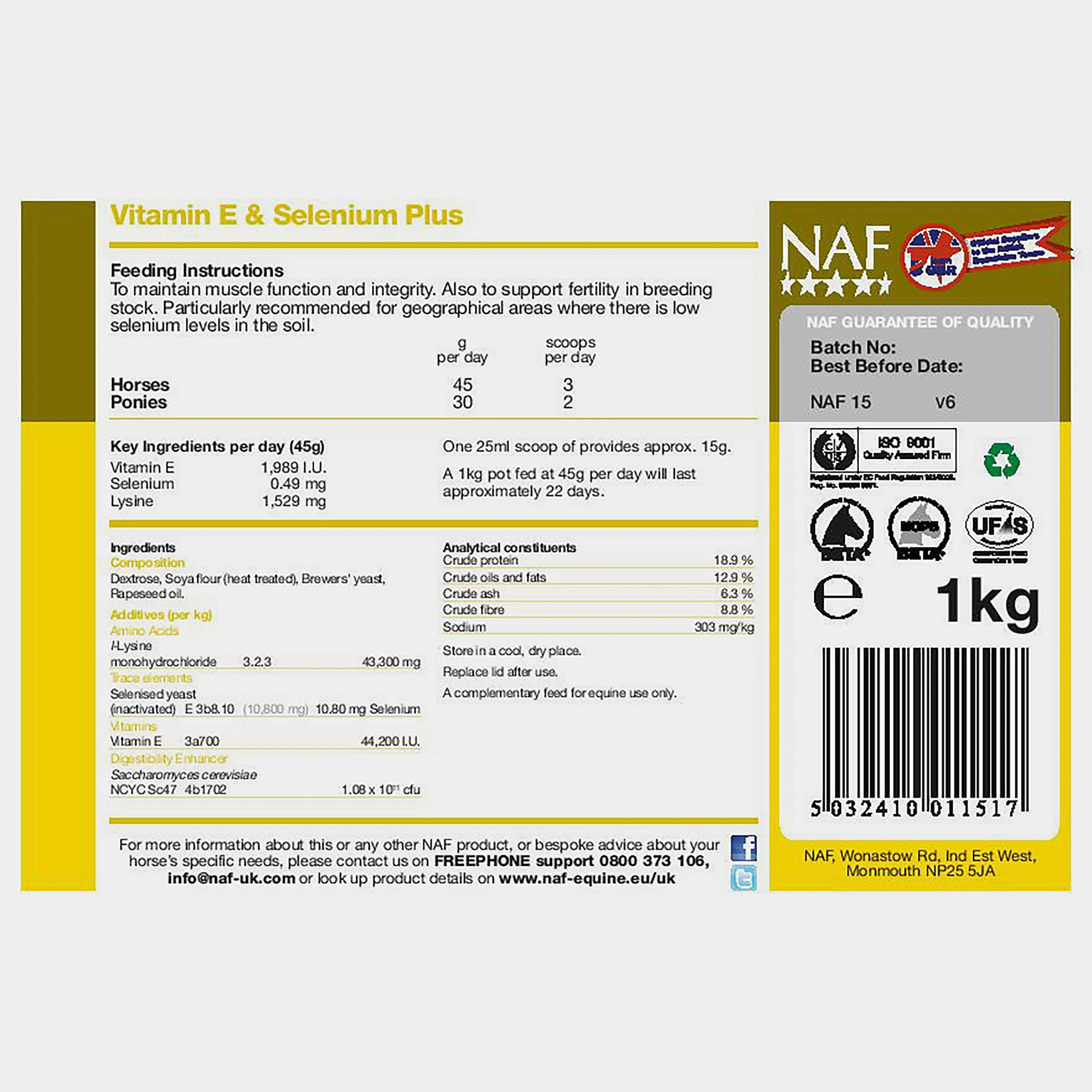 Vitamin E, Selenium & Lysine - Image 2