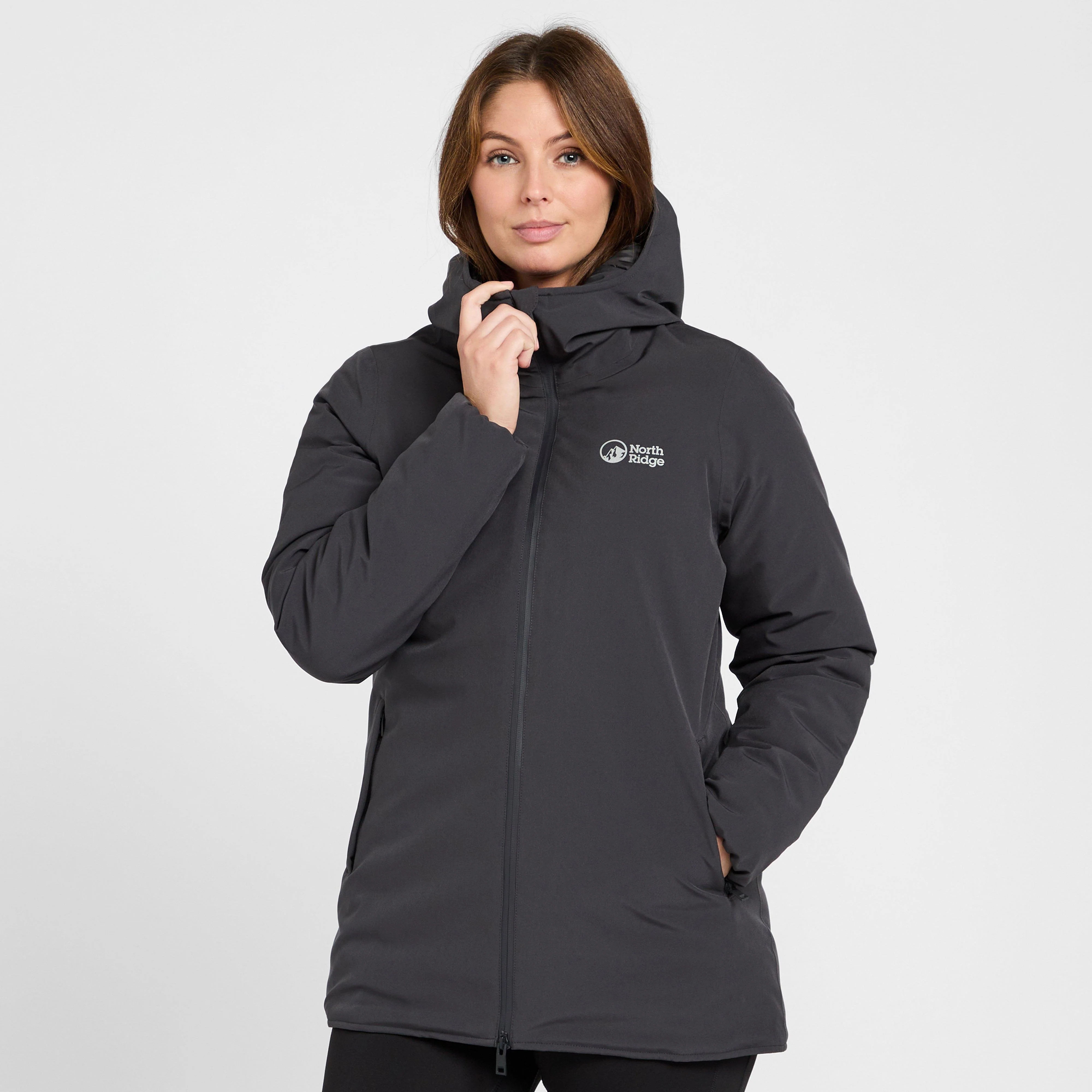 Womens Latitude Parka Grey