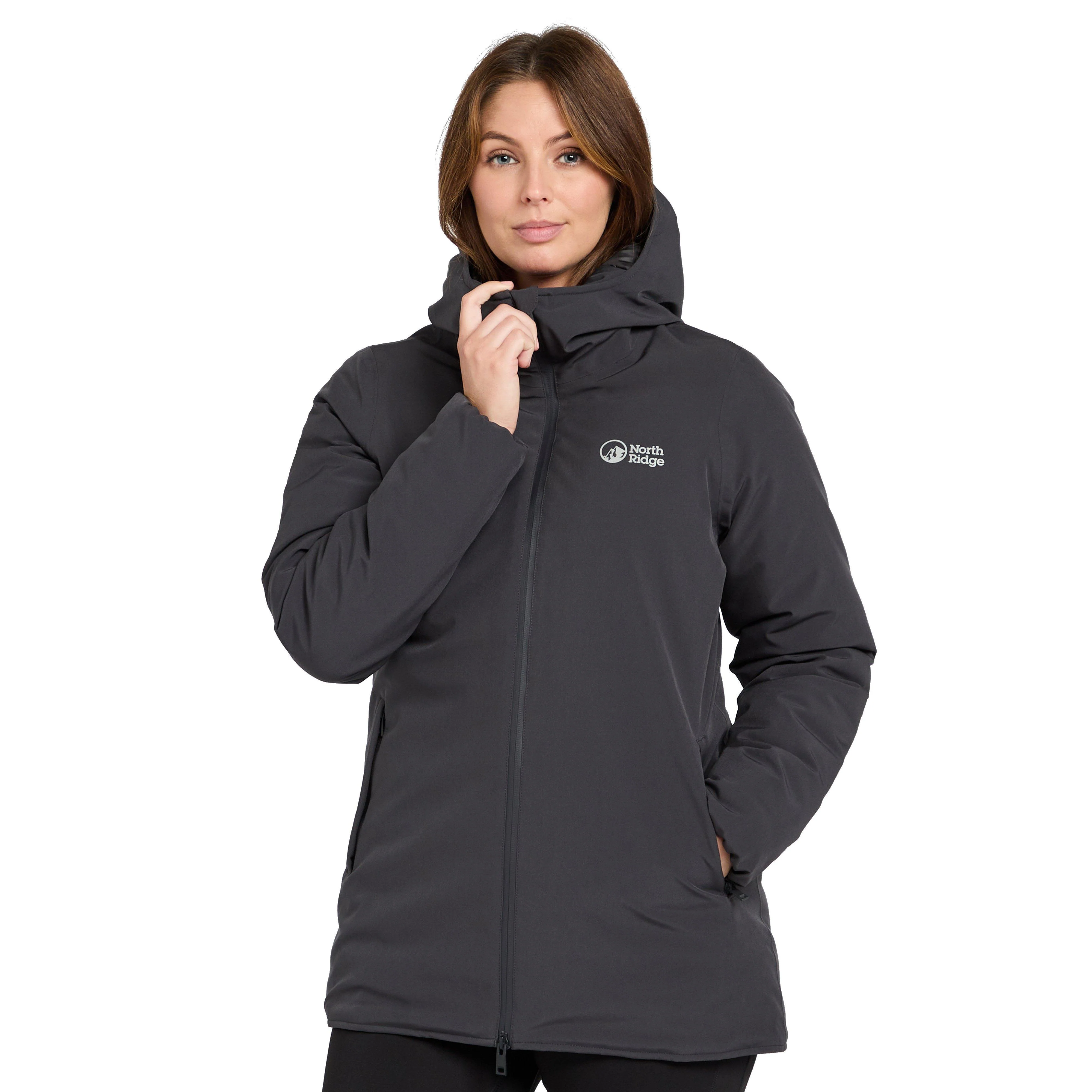 Womens Latitude Parka Grey - Image 9