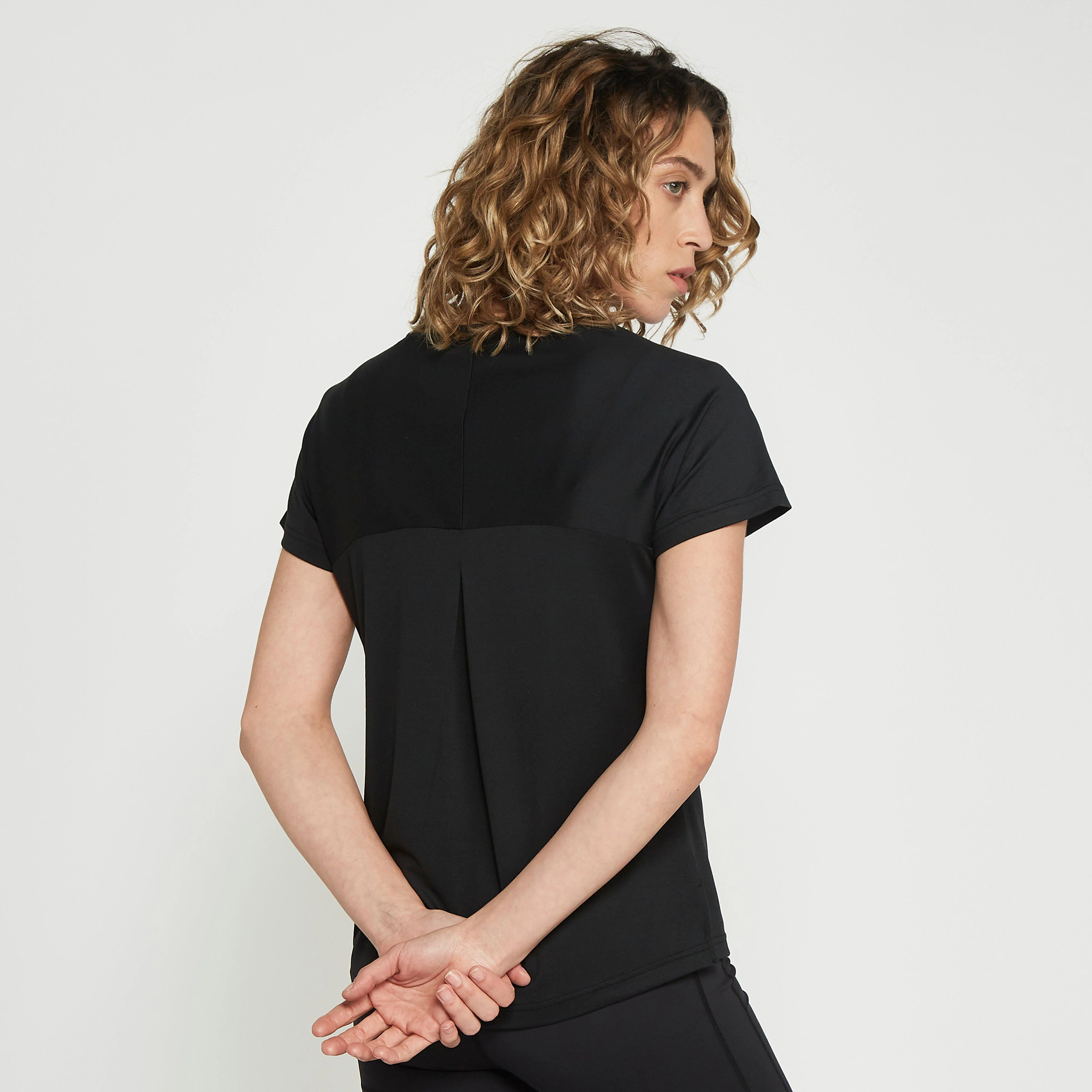 Womens Tech Tee Plus Black - Image 2