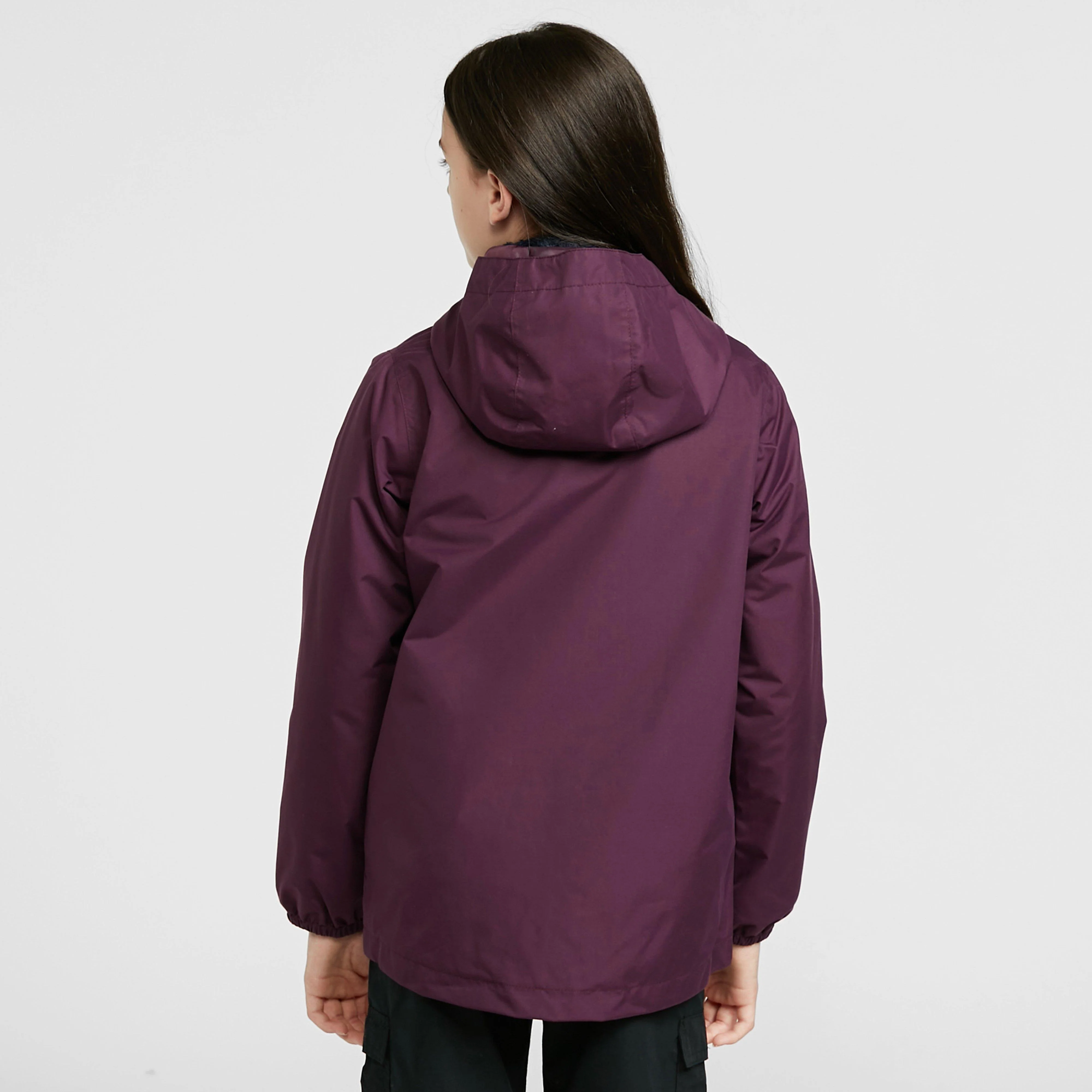 Kids Everyday Waterproof Jacket Purple - Image 2