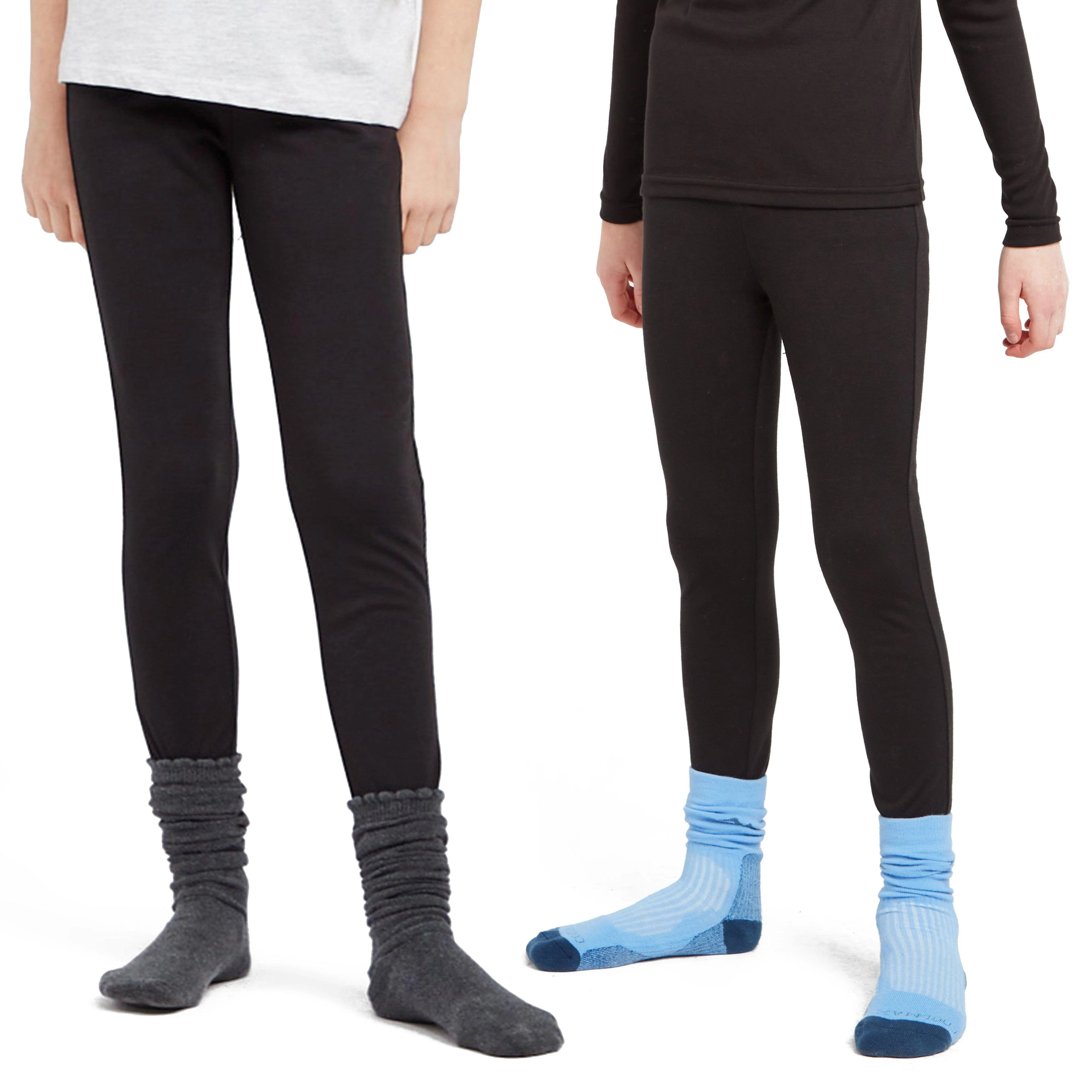 Kids Thermal Pants Black - Image 6