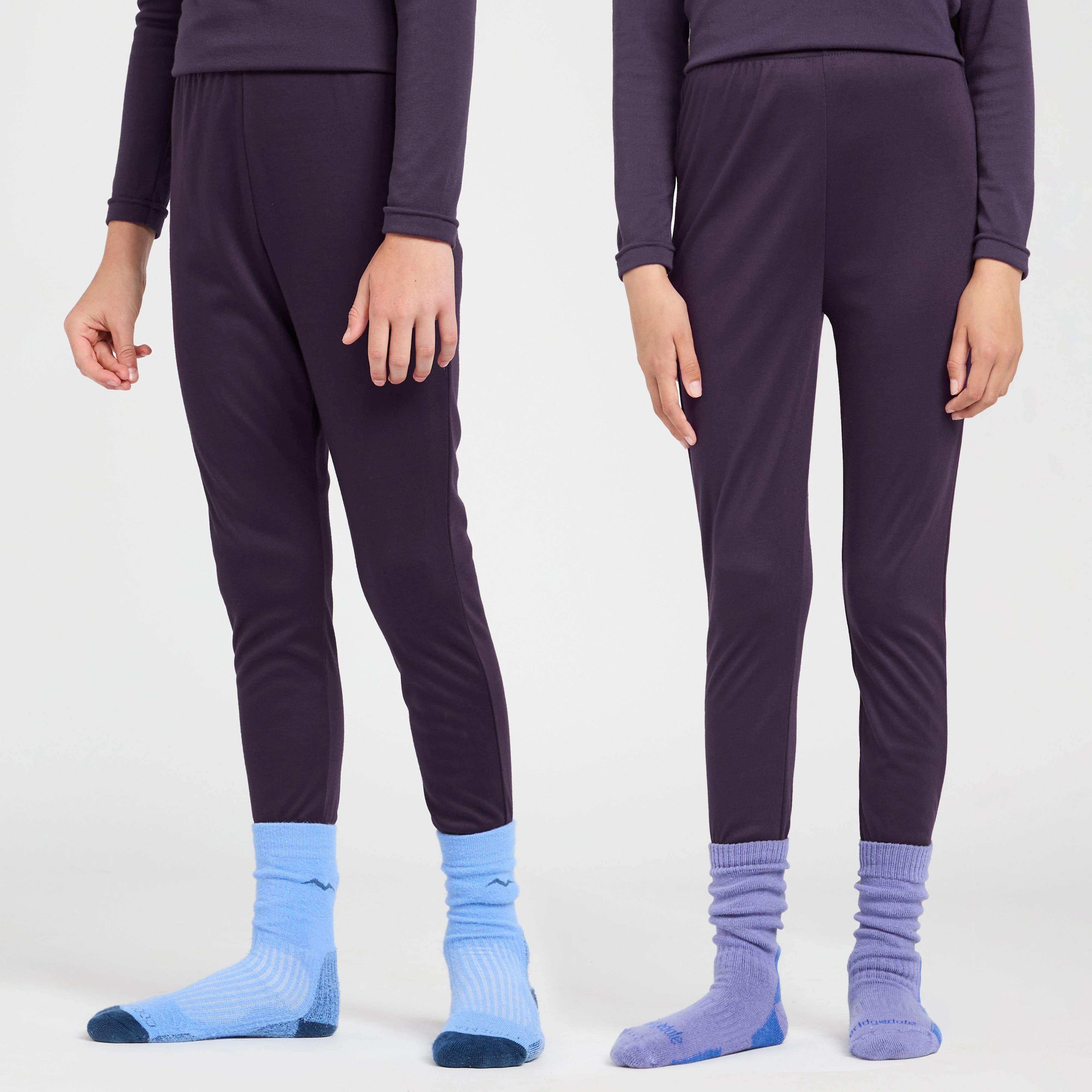 Kids Thermal Pants Purple