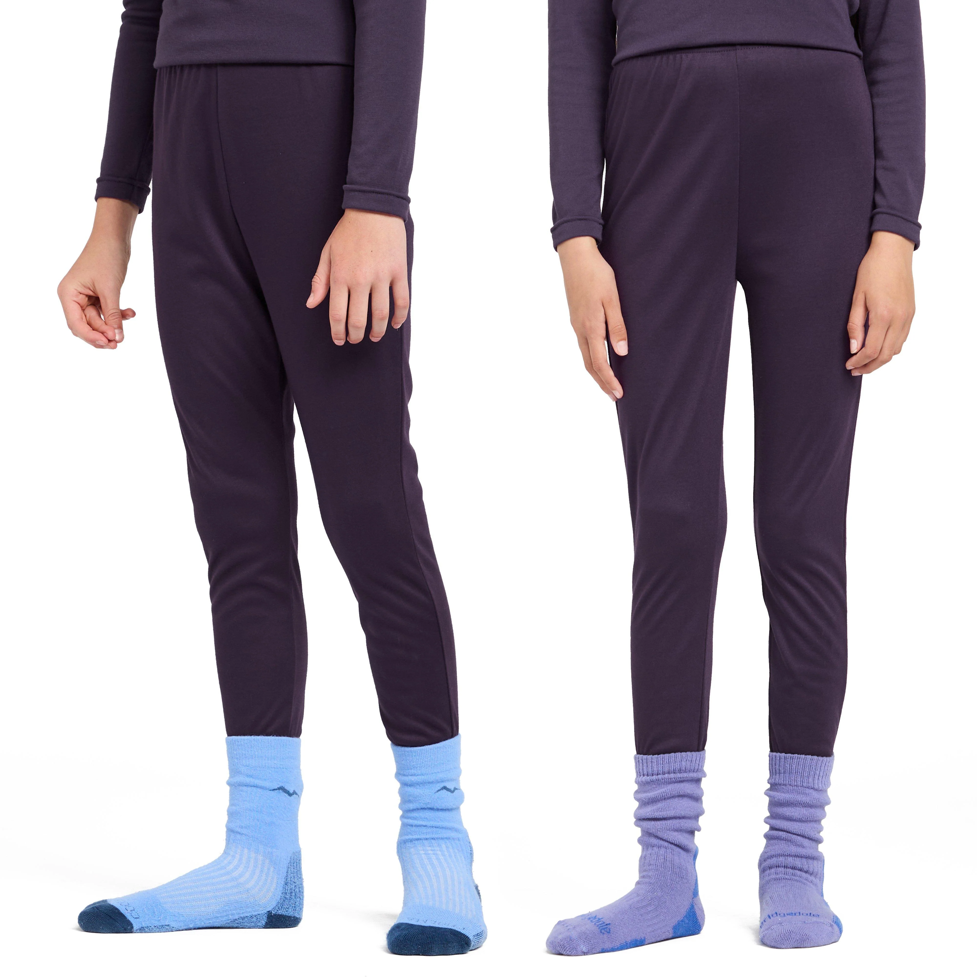 Kids Thermal Pants Purple - Image 6
