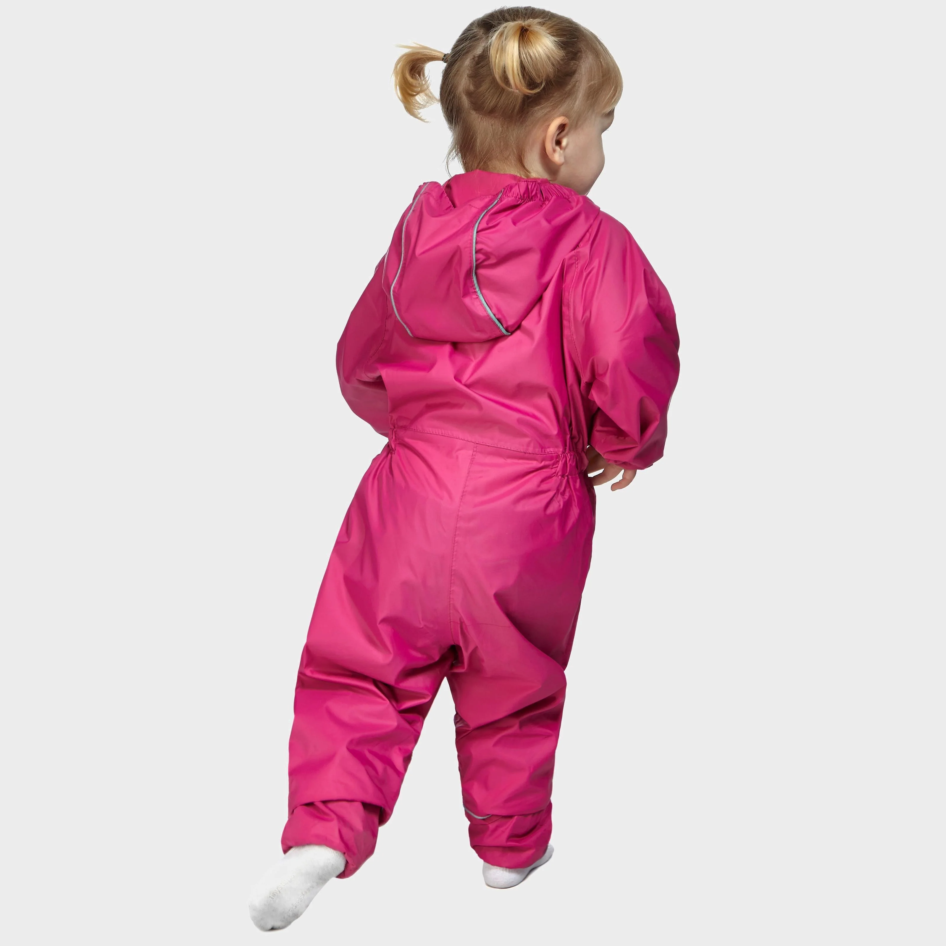 Kids Waterproof Suit Pink - Image 2