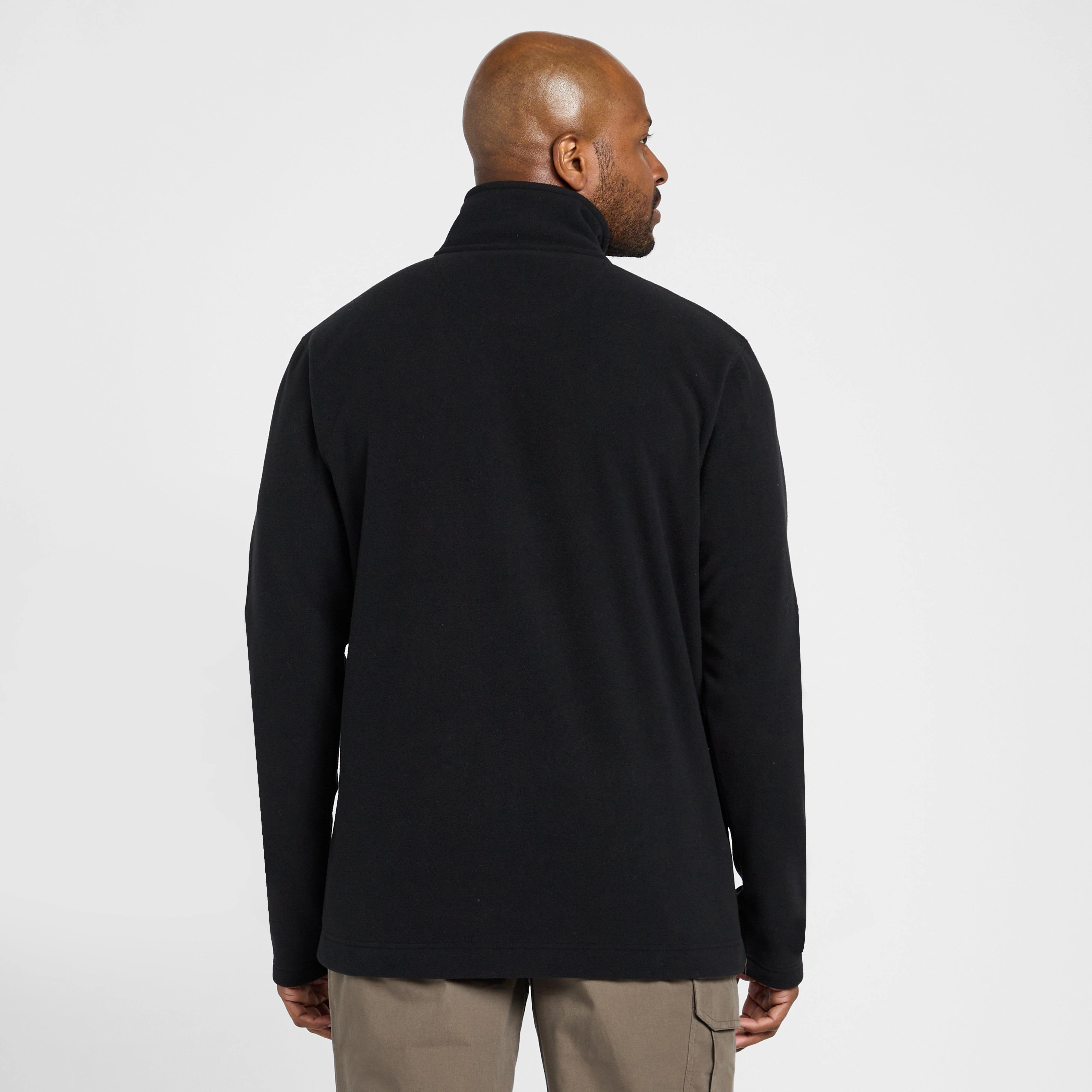 Mens Bracken Full Zip Fleece Black - Image 2