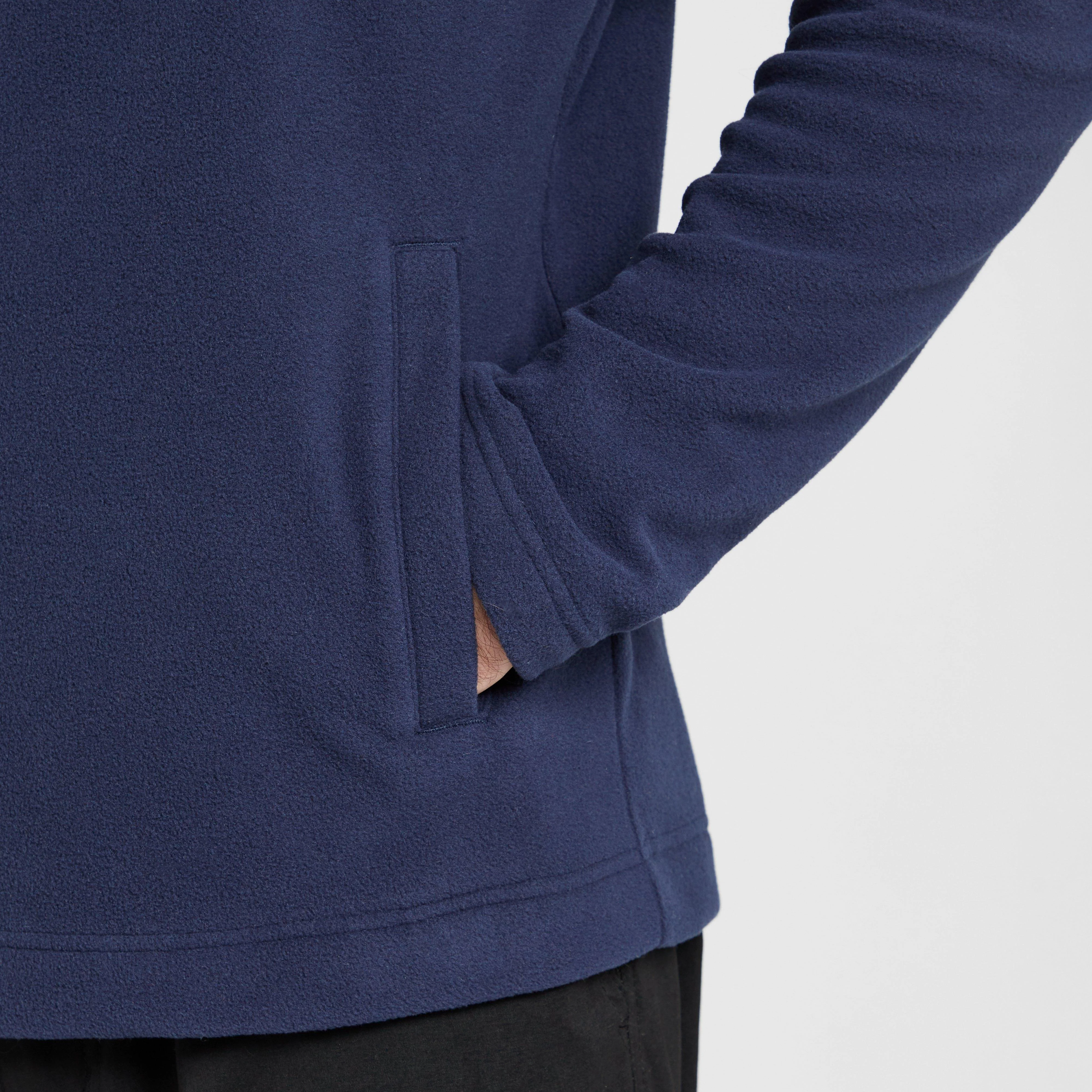 Mens Bracken Full Zip Fleece Navy - Image 5