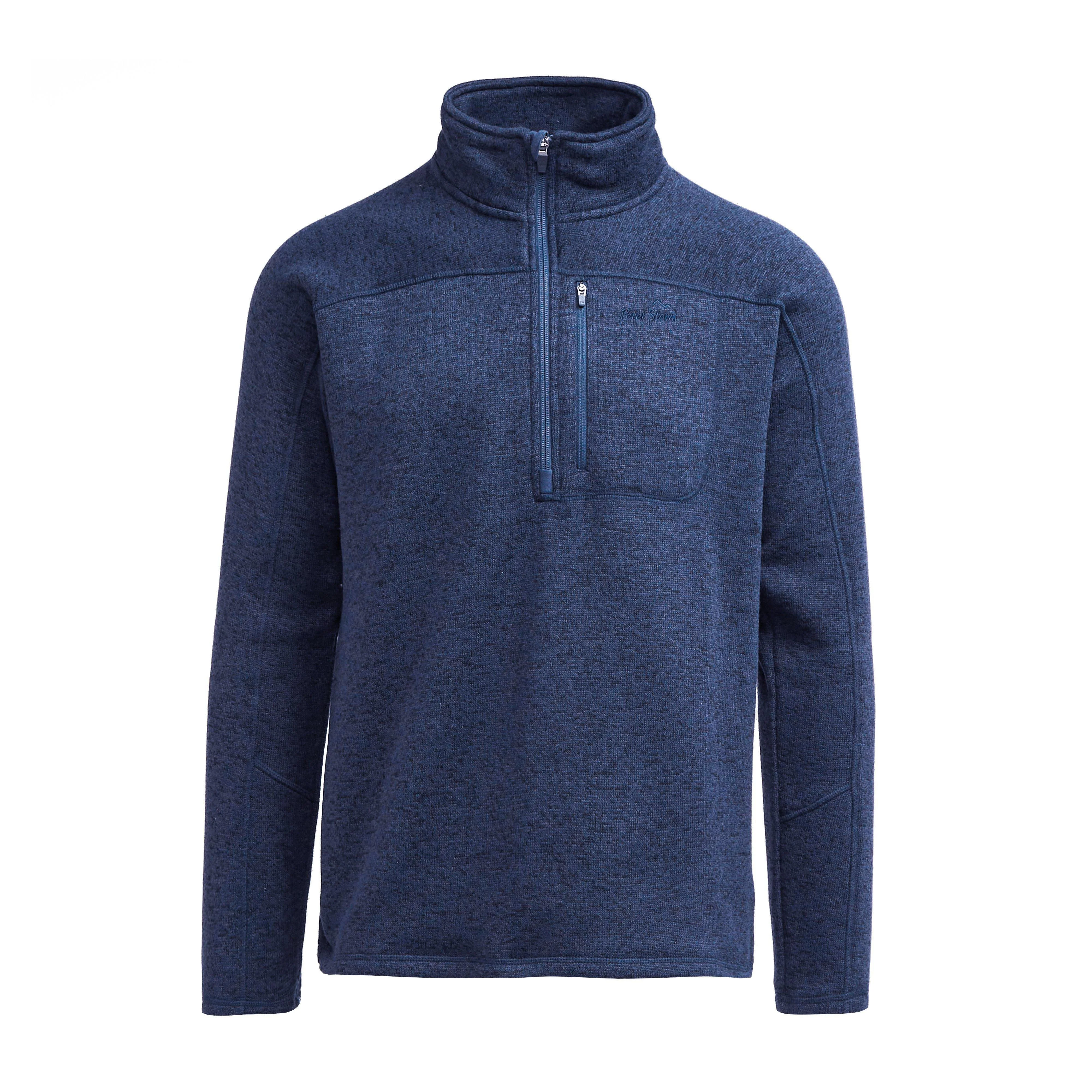 Mens Hohokum Half Zip Fleece Navy - Image 6