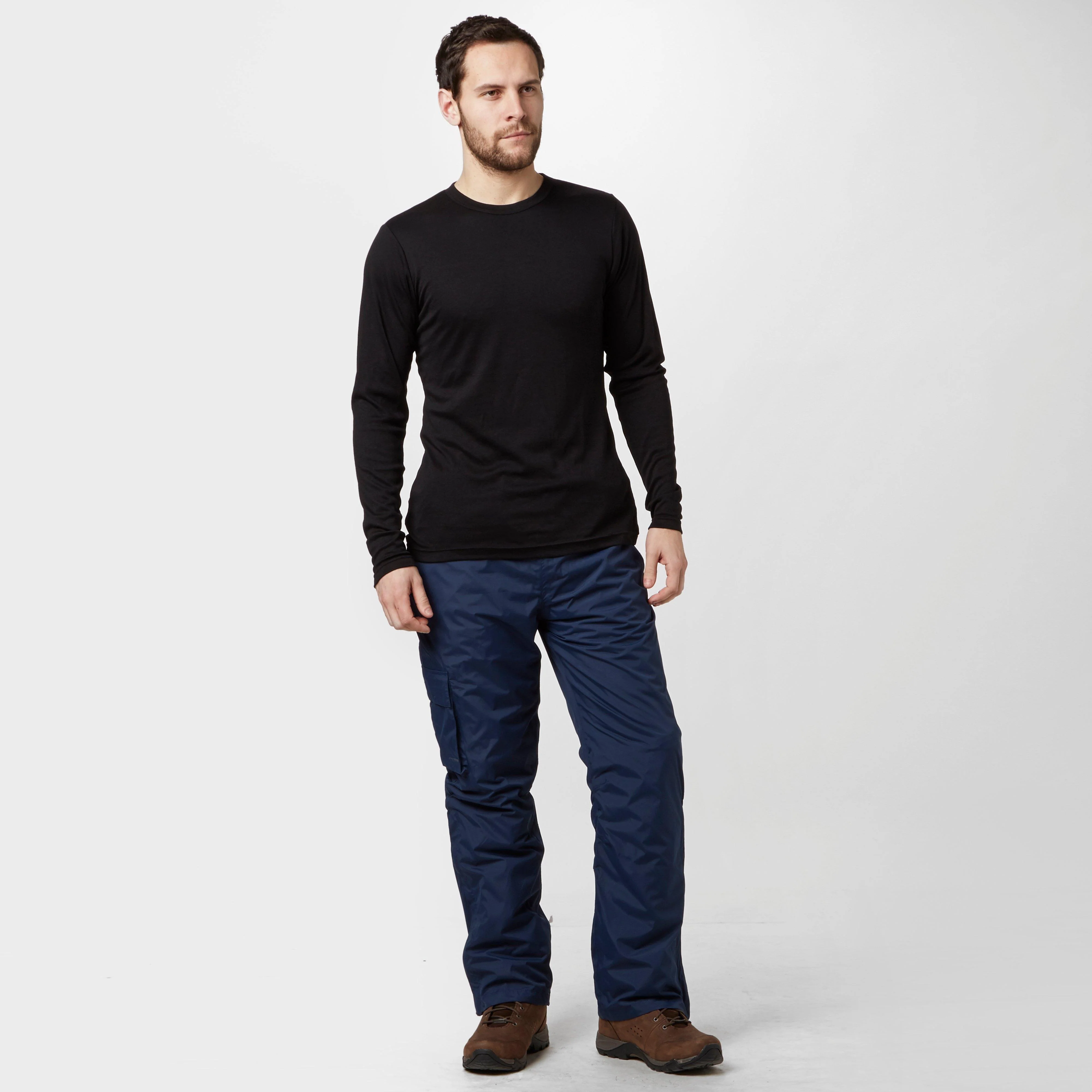 Mens Storm Waterproof Trousers Navy - Image 3