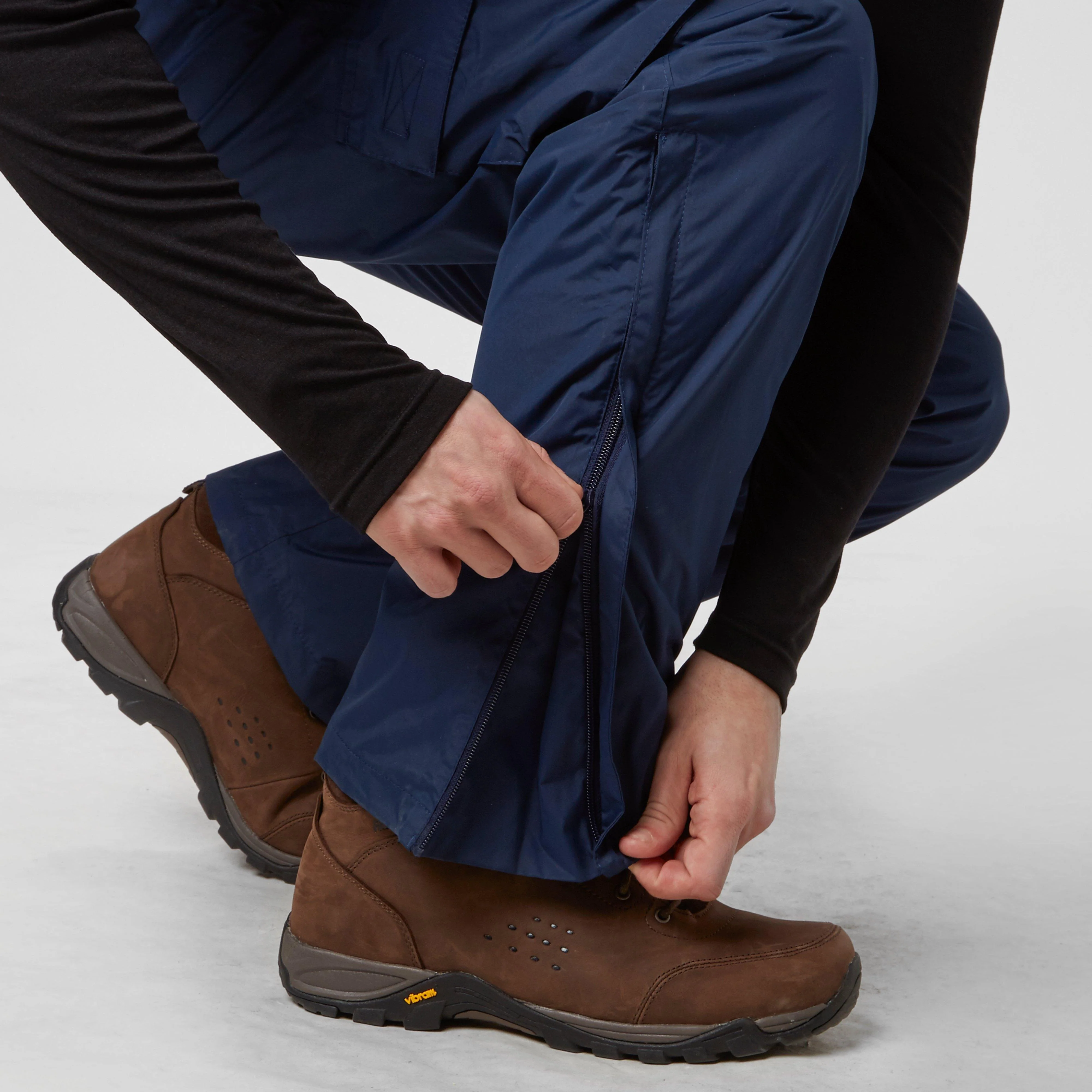 Mens Storm Waterproof Trousers Navy - Image 5
