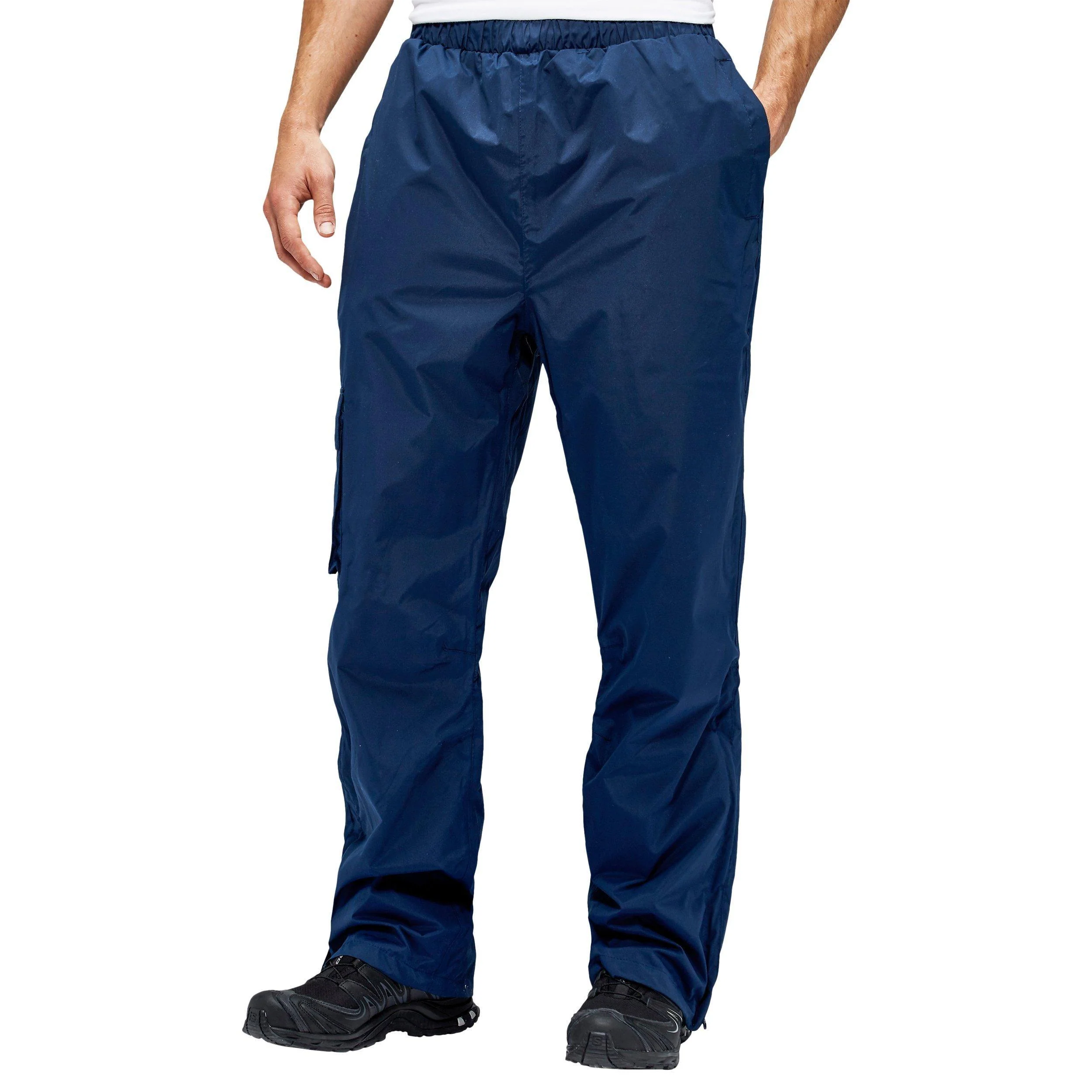 Mens Storm Waterproof Trousers Navy - Image 7