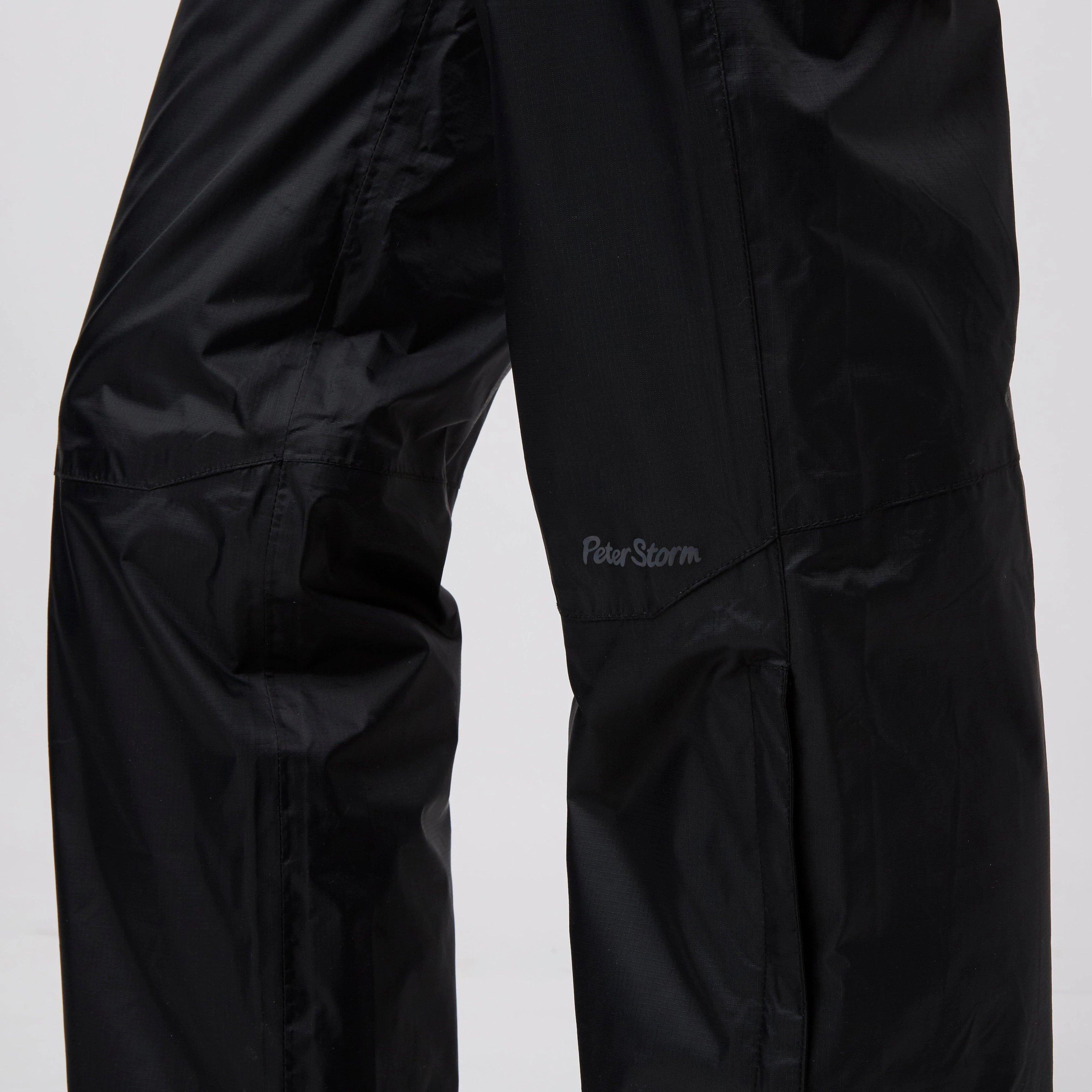 Womens Tempest Waterproof Pants Black - Image 4
