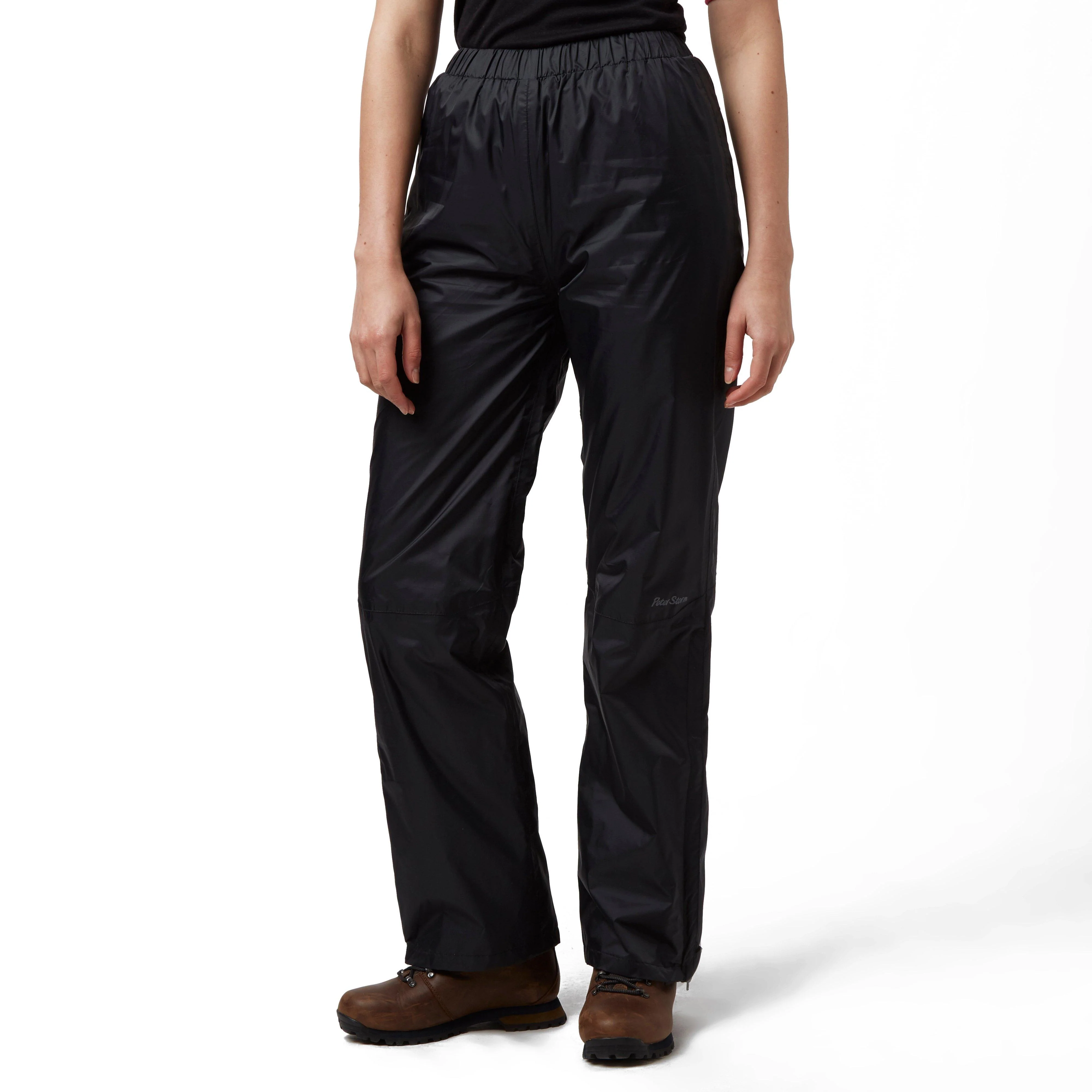 Womens Tempest Waterproof Pants Black - Image 7