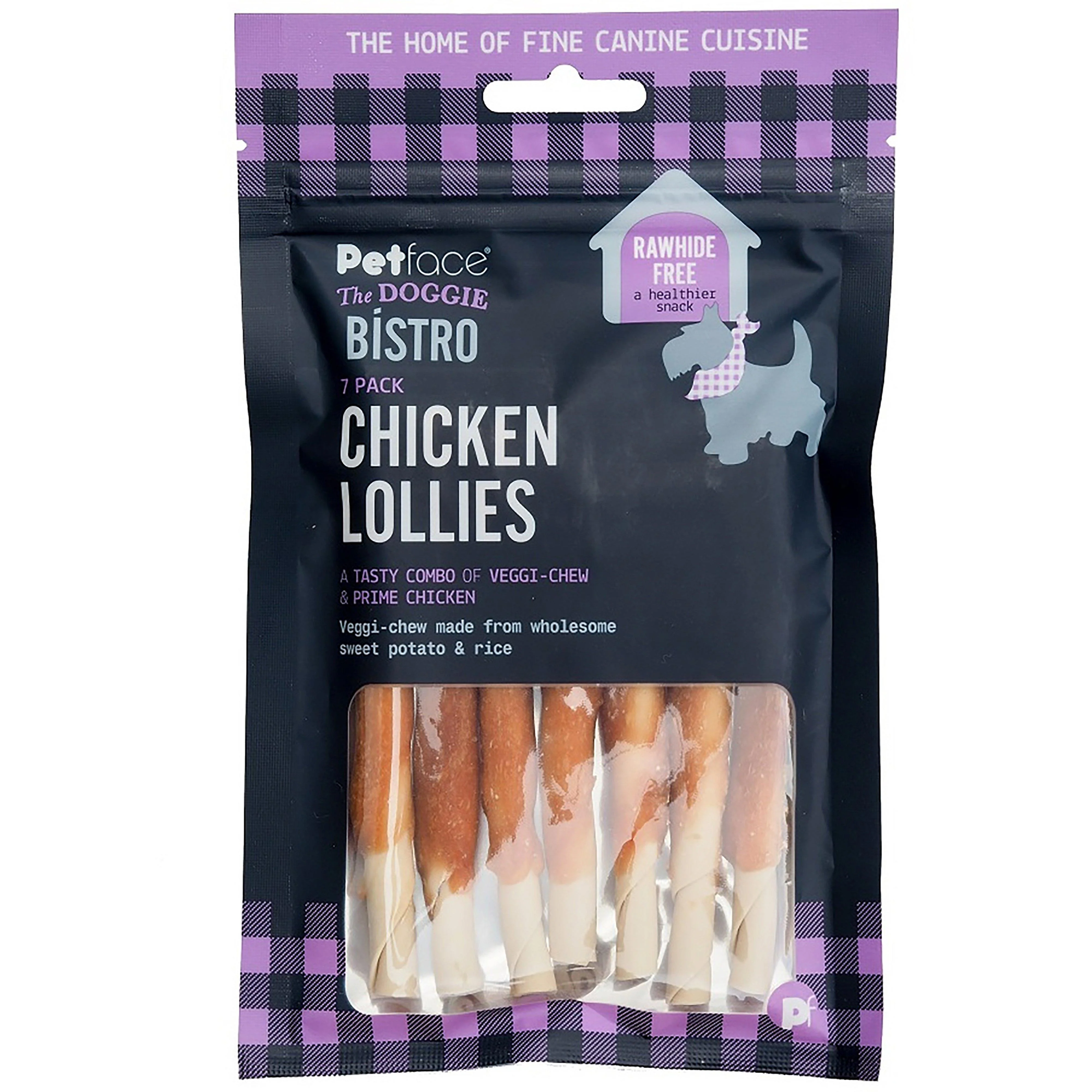 Doggie Bistro Chicken Lollies 7 Pieces - Image 3