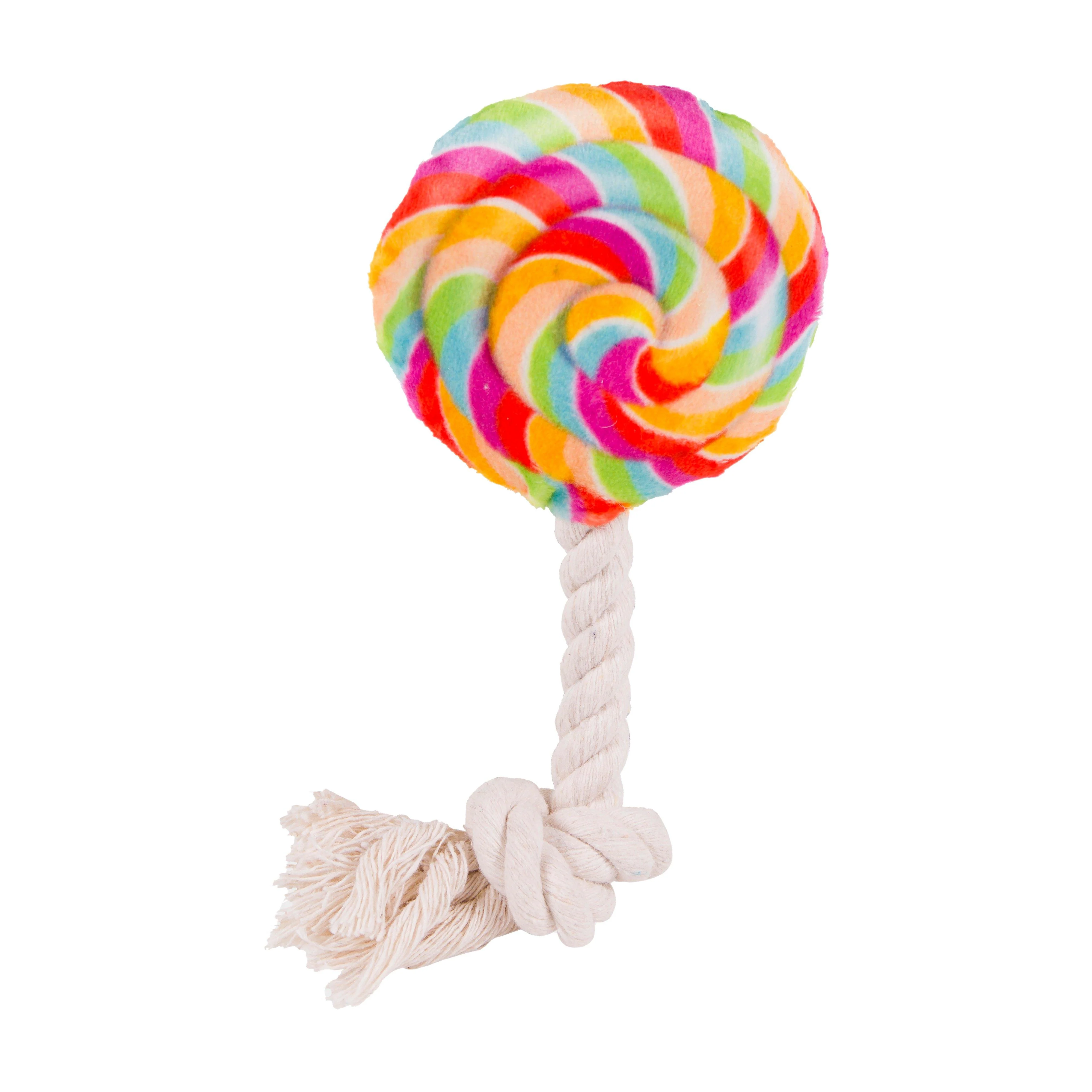 Lilly Lollipop Plush & Rope Dog Toy - Image 5