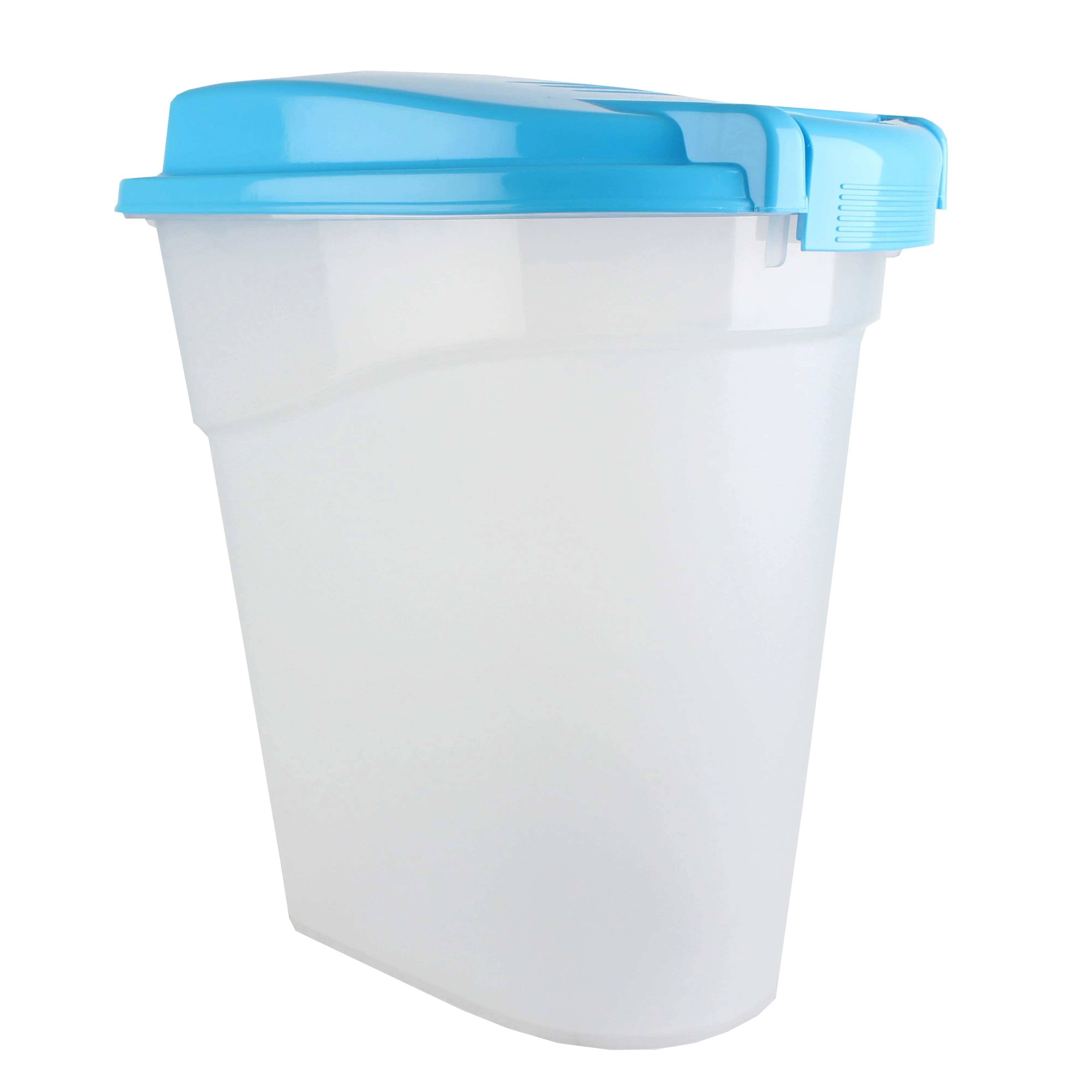 Plastic Feed Storage Bin 15L Blue - Image 5